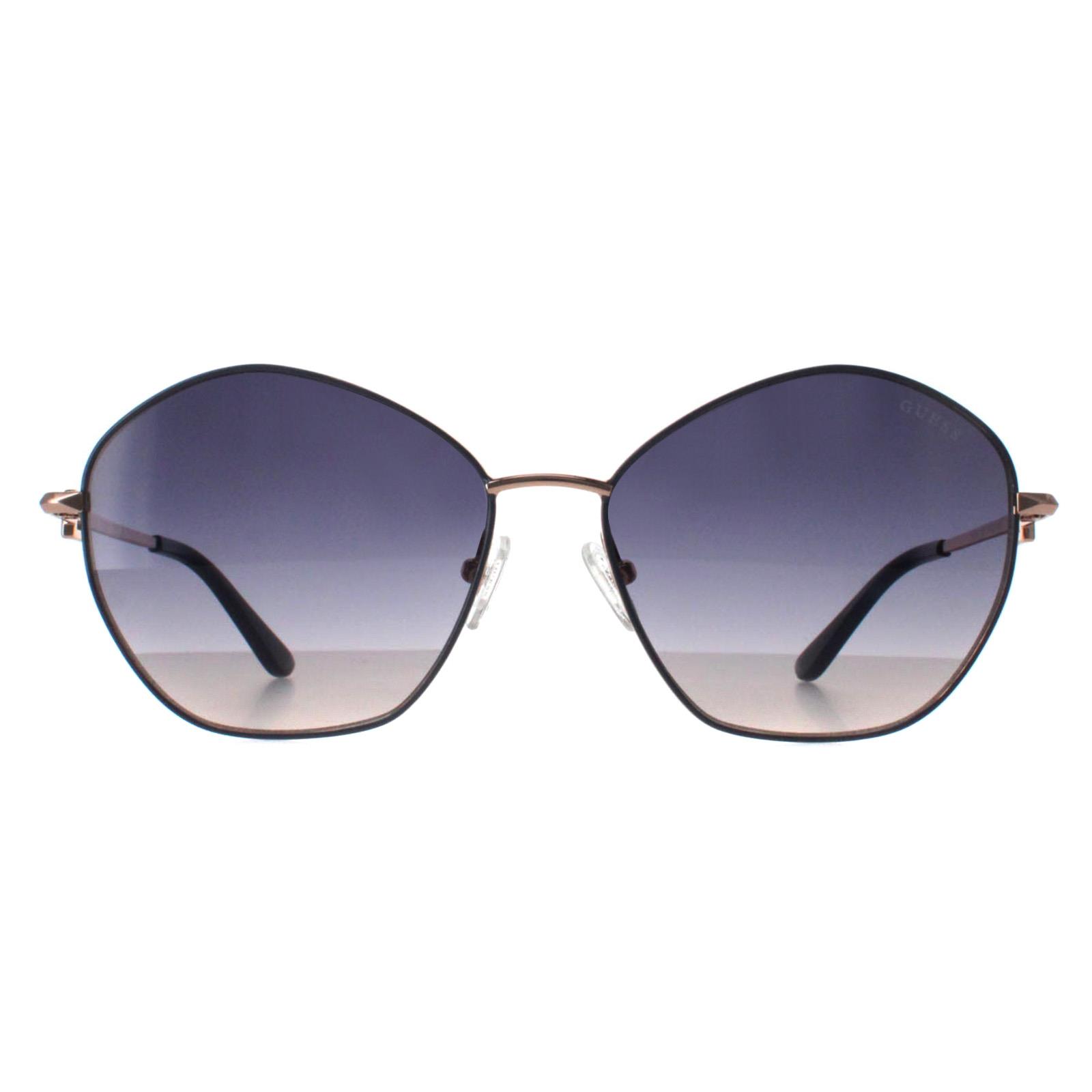 Grey Guess Grey Square Shiny Grey Gold Smoke Gradient GU7907, Image 1 of 4