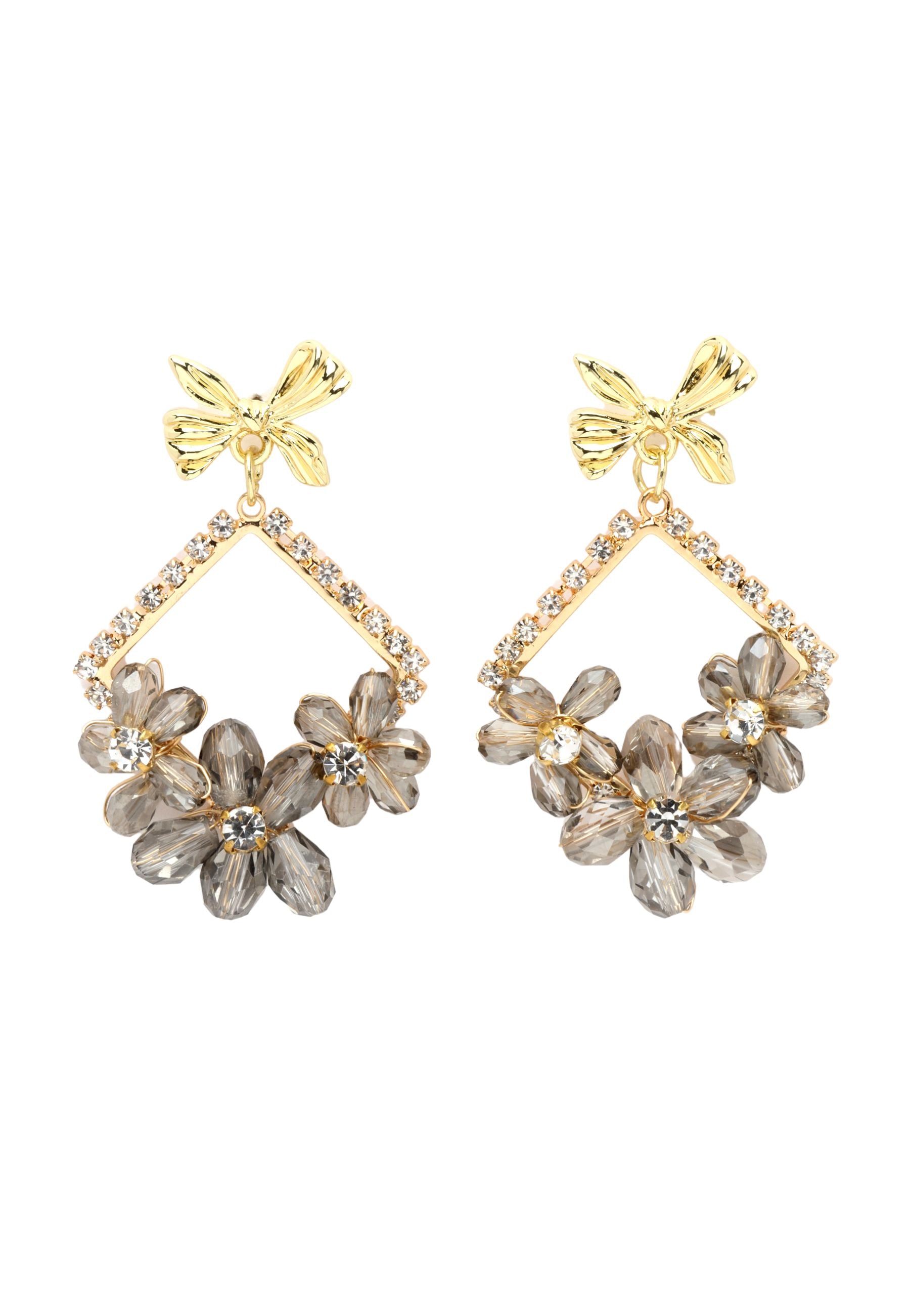 Orange Drop Earrings