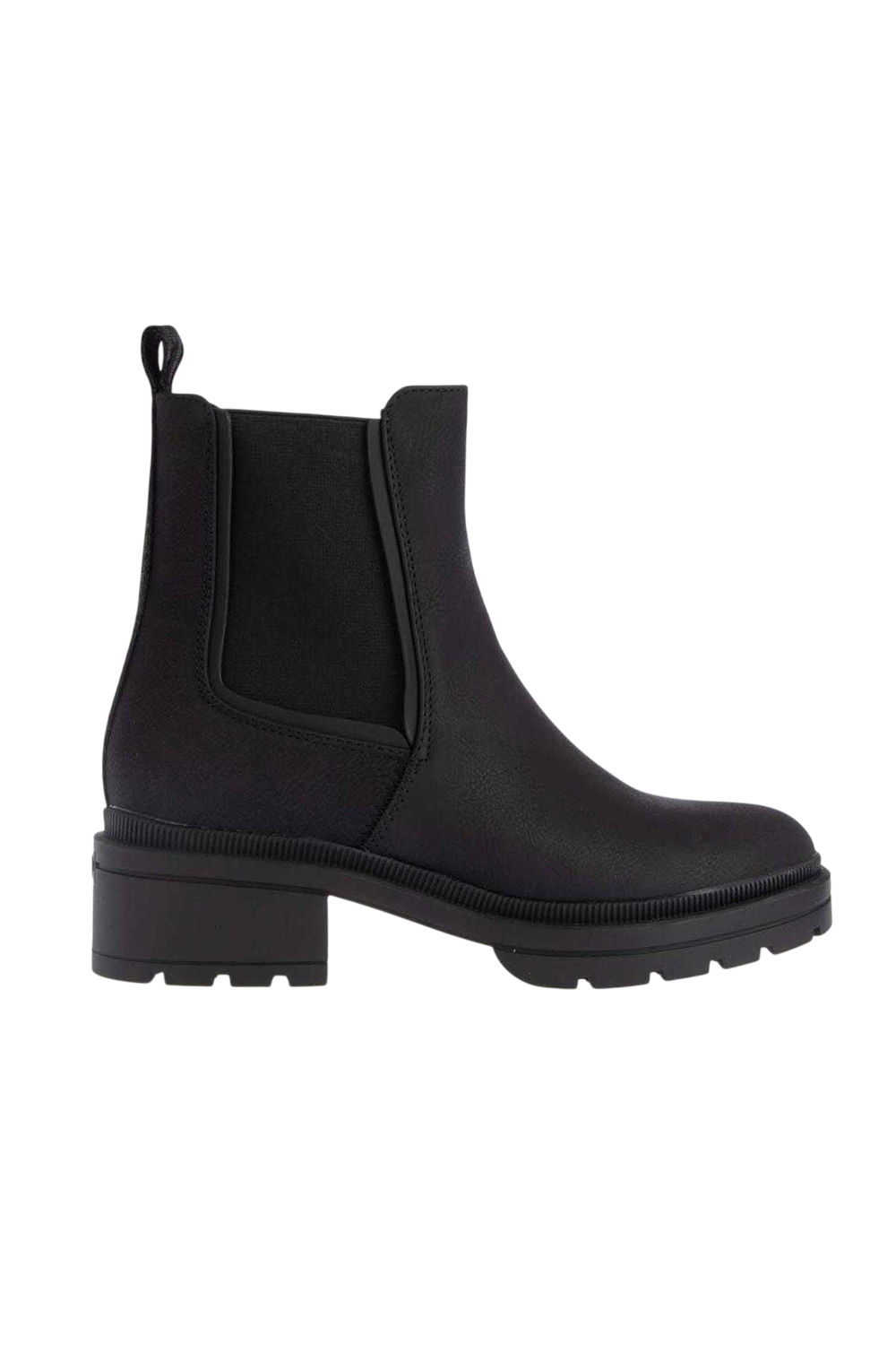Black Iggie Chunky Sole Chelsea Boots, Image 1 of 4