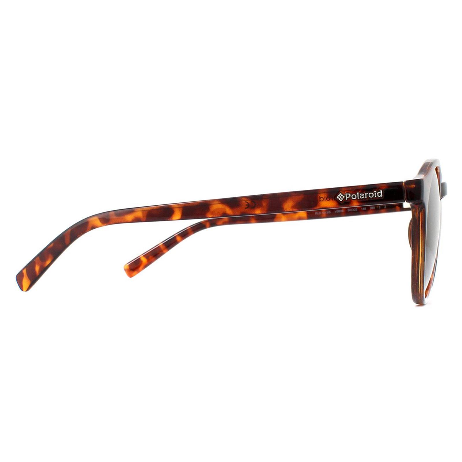 Round Havana Green Polarized Sunglasses, Image 4 of 4
