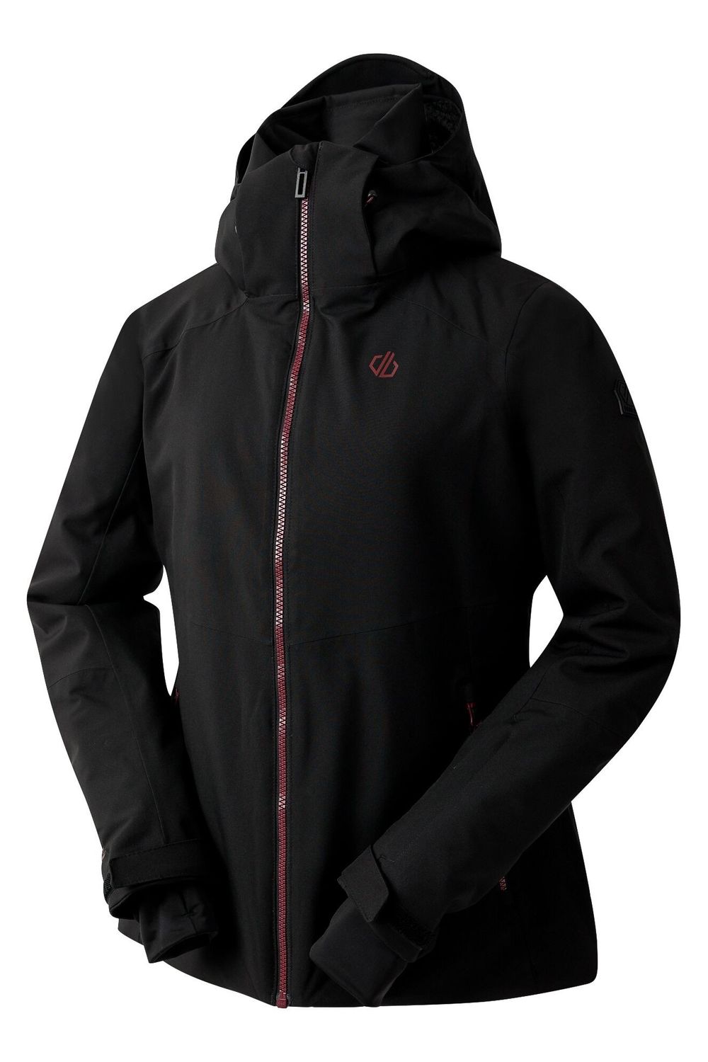 Black Flurry II Waterproof Ski Jacket, Image 3 of 5