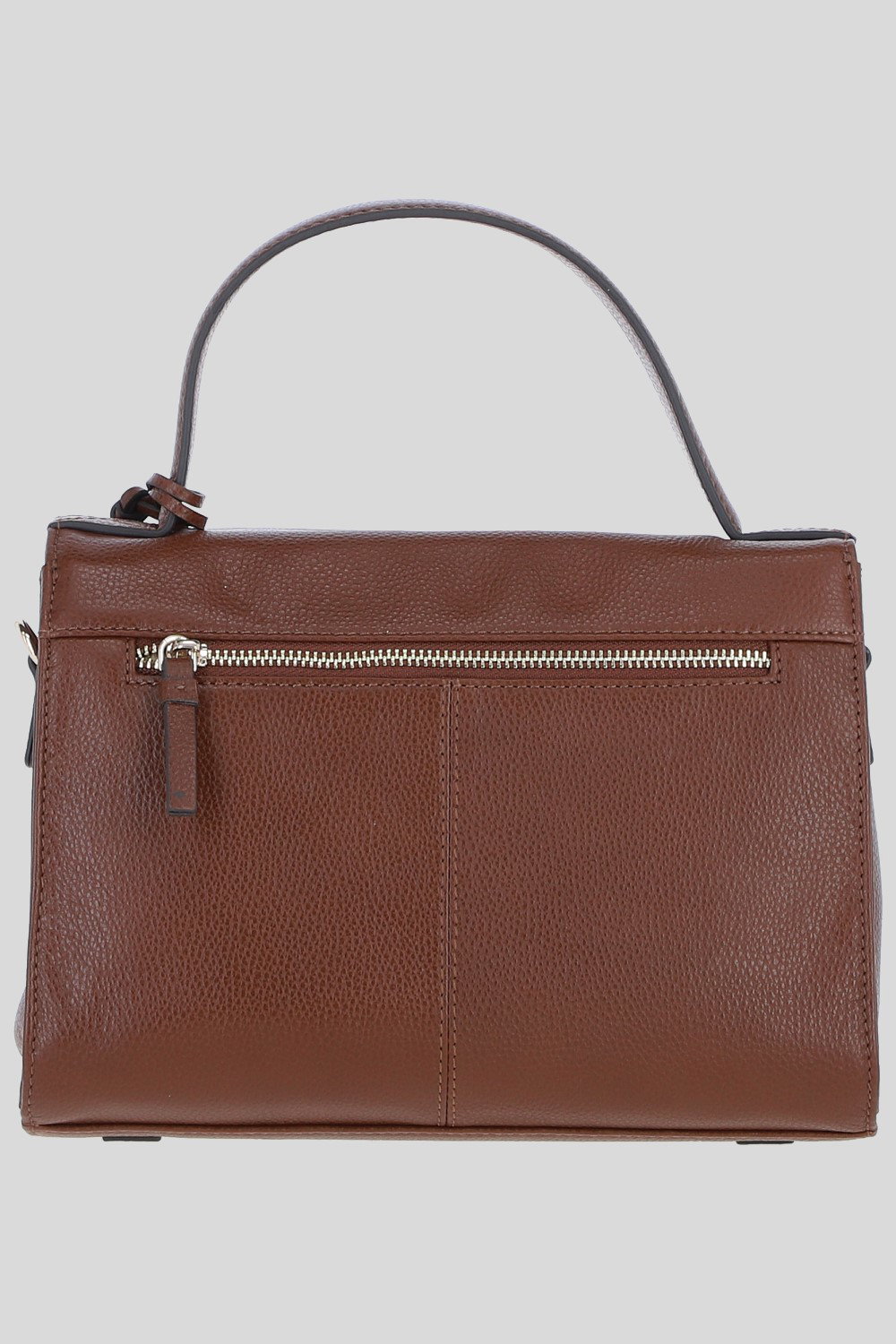 Tan 'Ardora' Real Leather Handbag With Detachable Crossbody Strap, Image 3 of 4