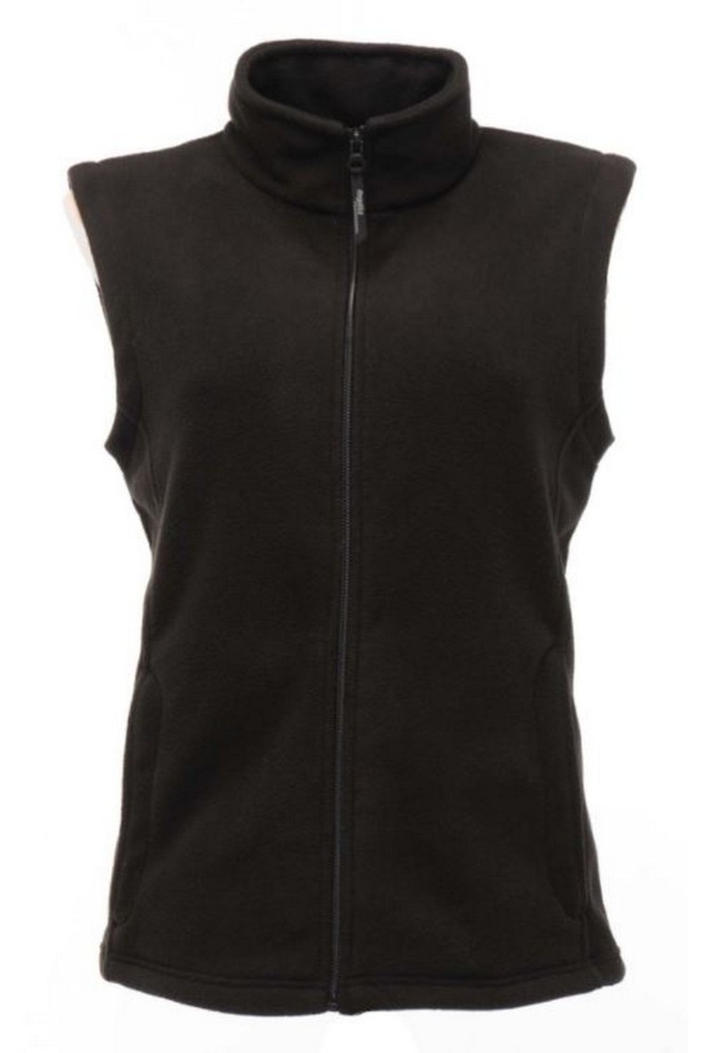 Black Micro Fleece Bodywarmer / Gilet, Image 1 of 5