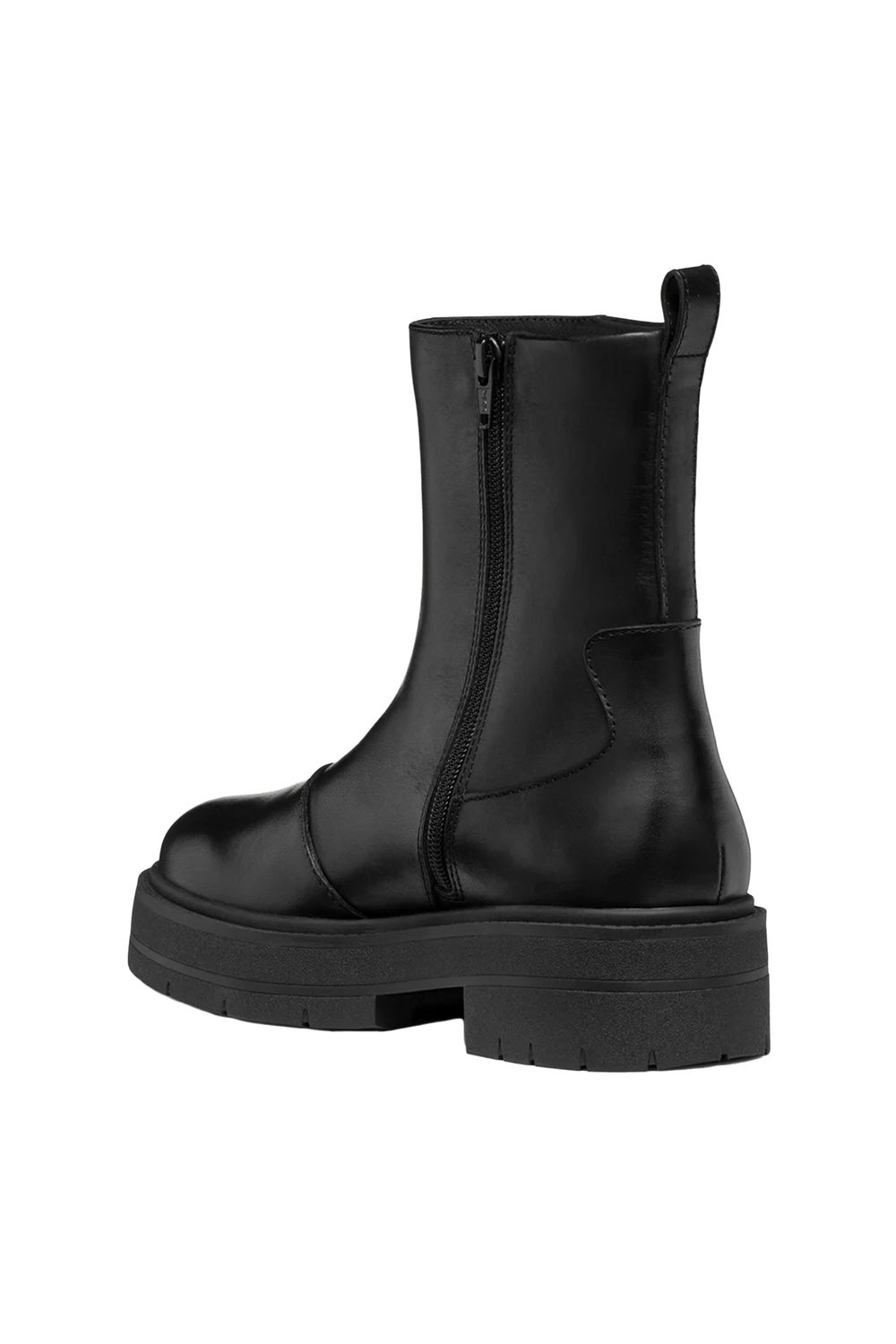 Black D Spherica Ec7 Patent Leather Ankle Boots, Image 4 of 4