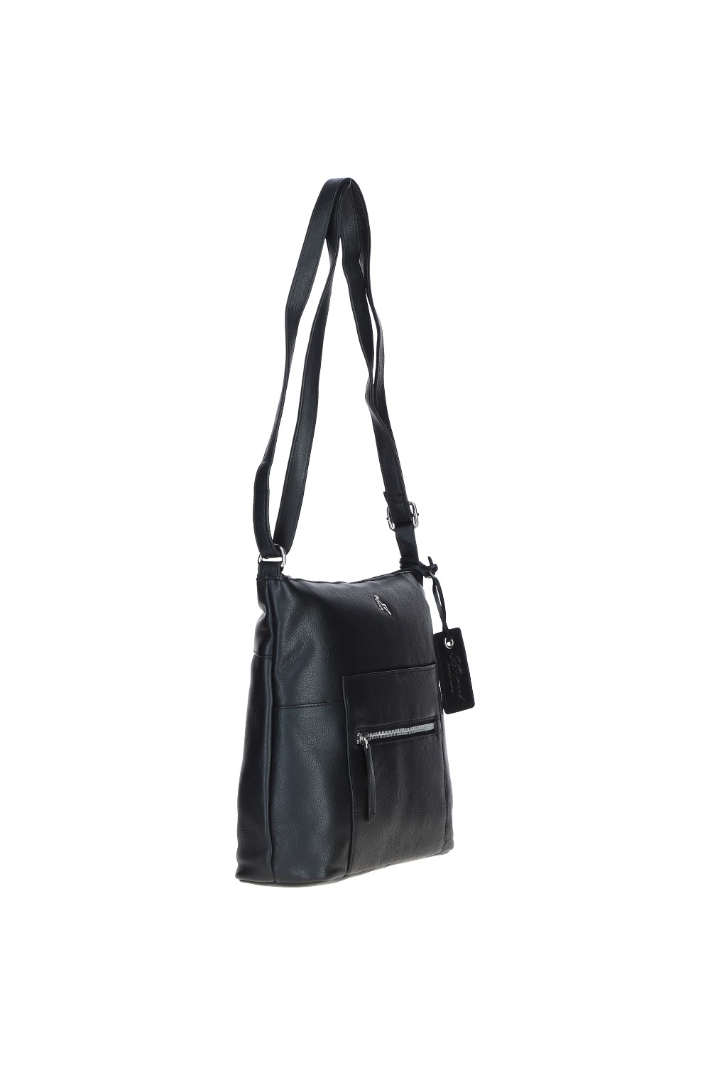 Black 'Bondoran' Versatile Real Leather Shoulder Bag, Image 3 of 5