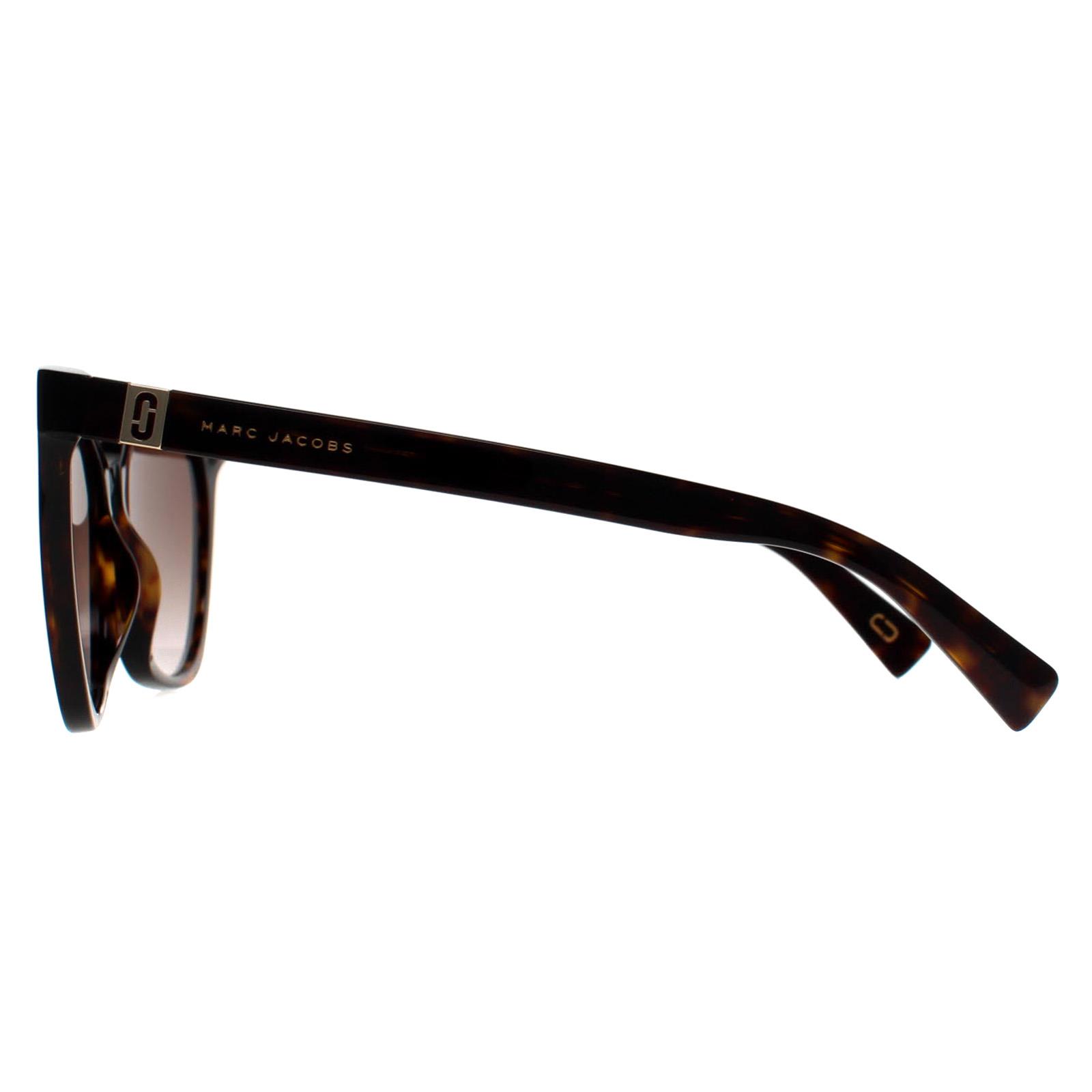 Brown Cat Eye Dark Havana Brown Gradient MARC 336/S, Image 3 of 4
