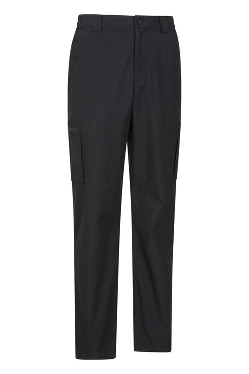 Black Stretch Short Hiking Trousers, Image 4 of 4