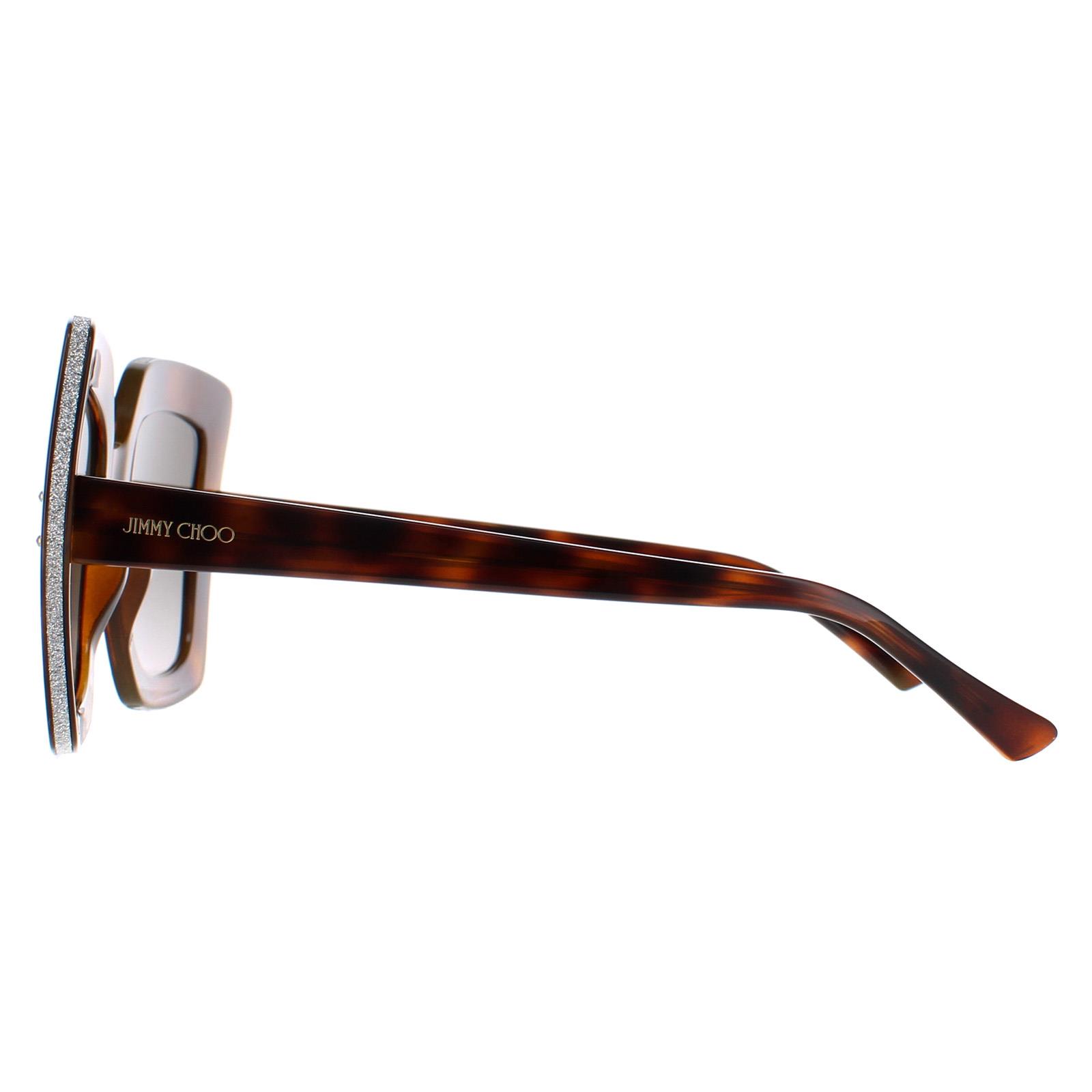 Brown Jimmy Choo Brown Square Havana Brown Gradient AURI/G/S, Image 3 of 6
