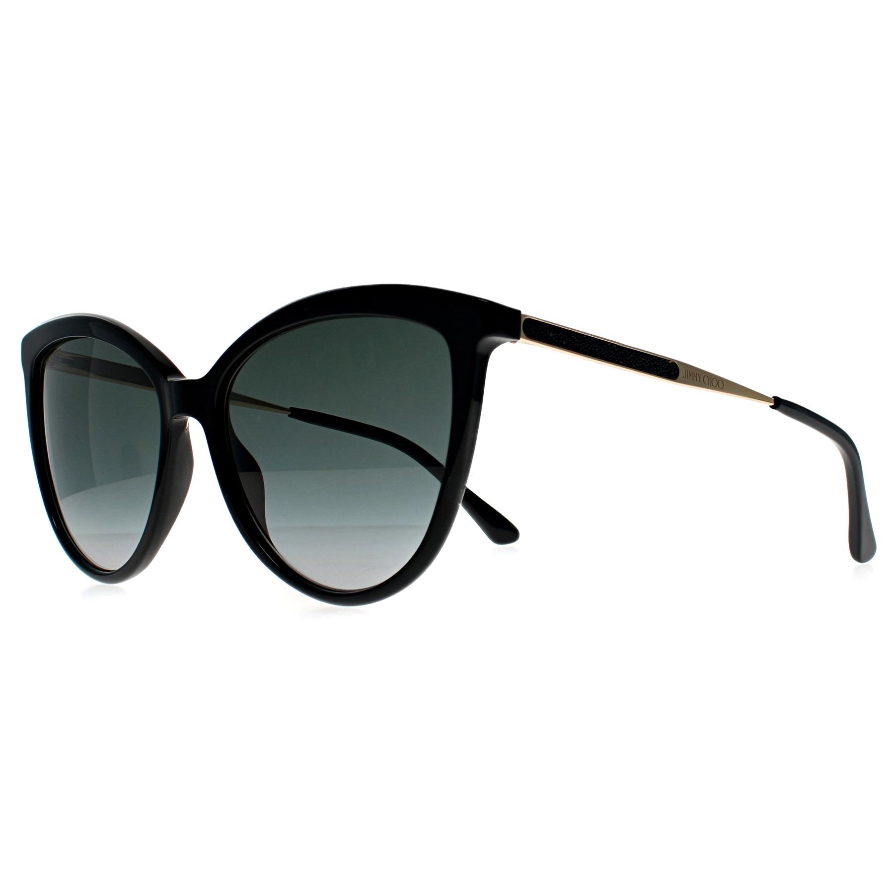 Black Jimmy Choo Black Cat Eye Black Grey BELINDA/S, Image 2 of 3