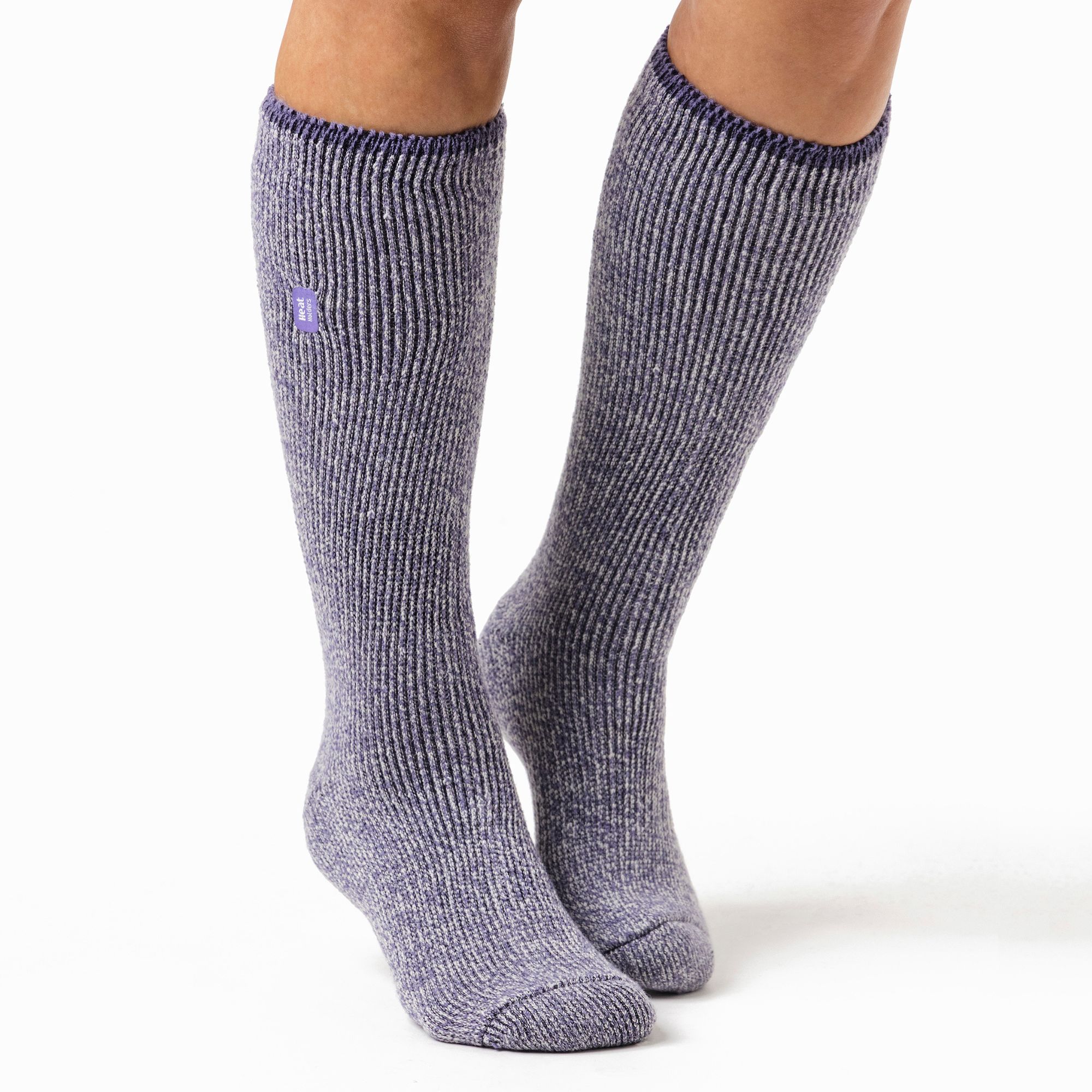 Pink Knee High Merino Wool Socks, Image 3 of 5