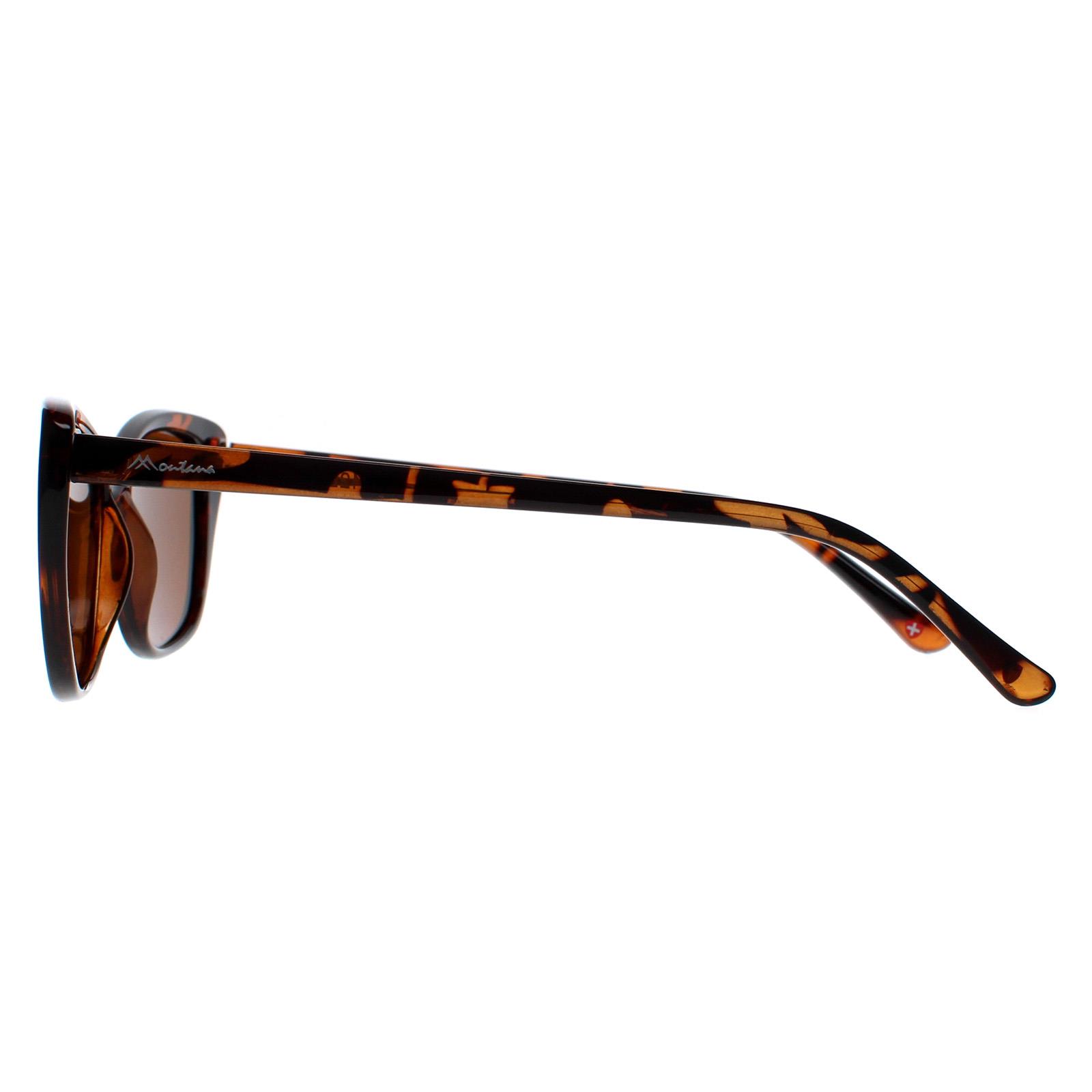 Brown Montana Brown Cat Eye Tortoise Brown Polarized MP42, Image 3 of 4