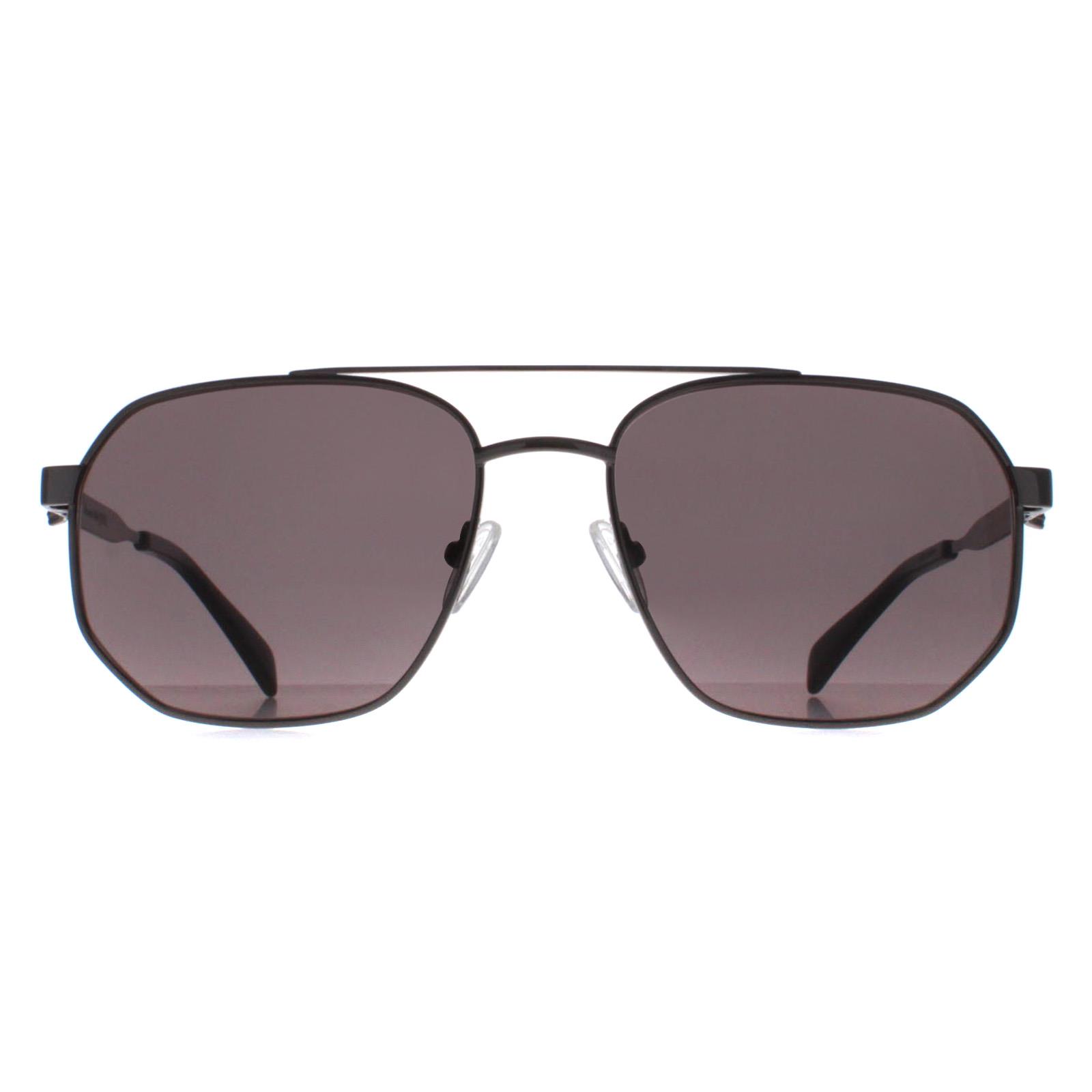 Grey Aviator Ruthenium Grey AM0458S, Image 1 of 4