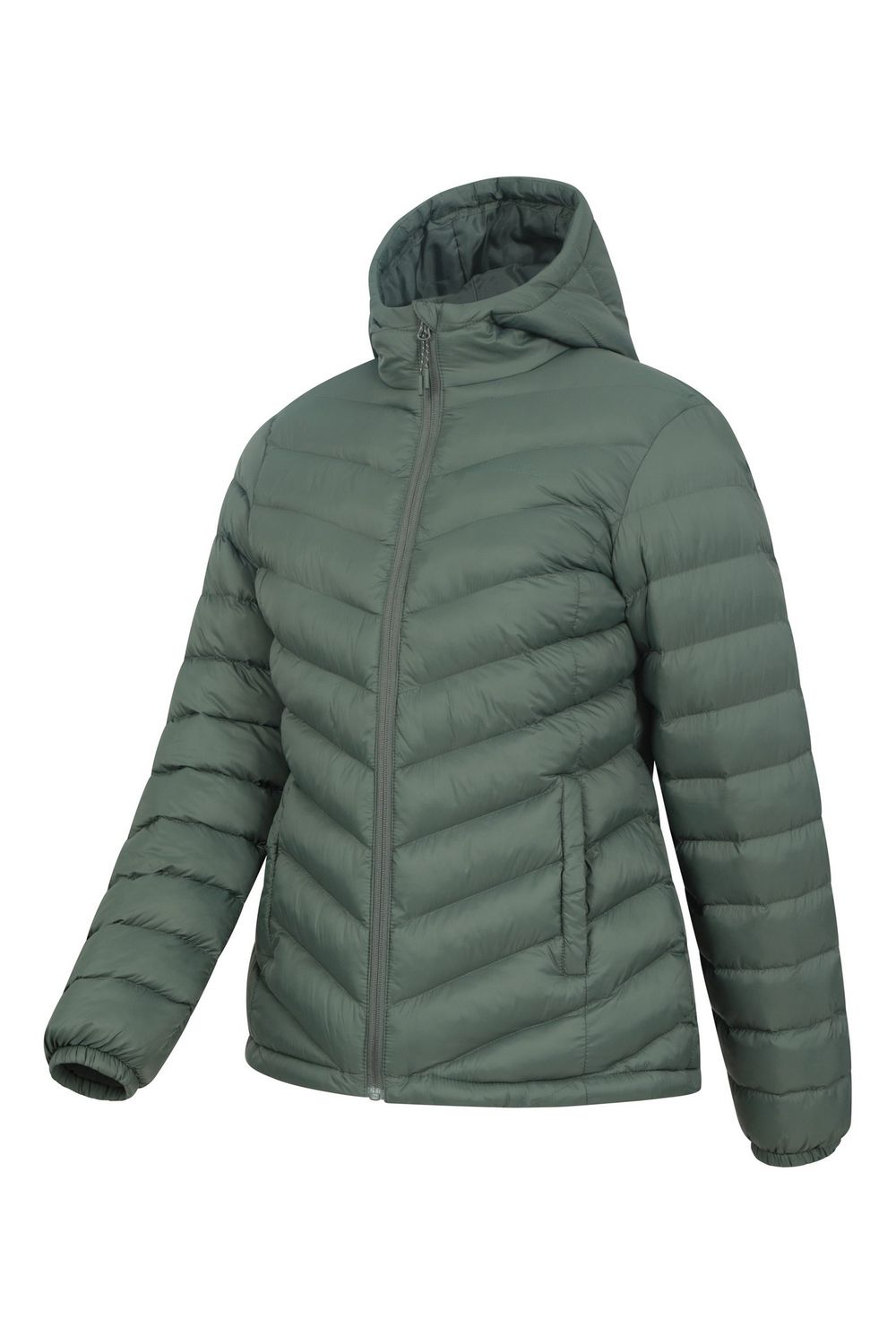 Khaki Seasons Padded Jacket, Image 3 of 4