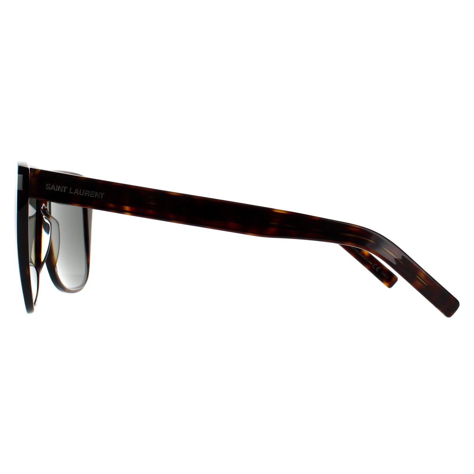 Brown Square Dark Havana Grey Sunglasses, Image 3 of 4