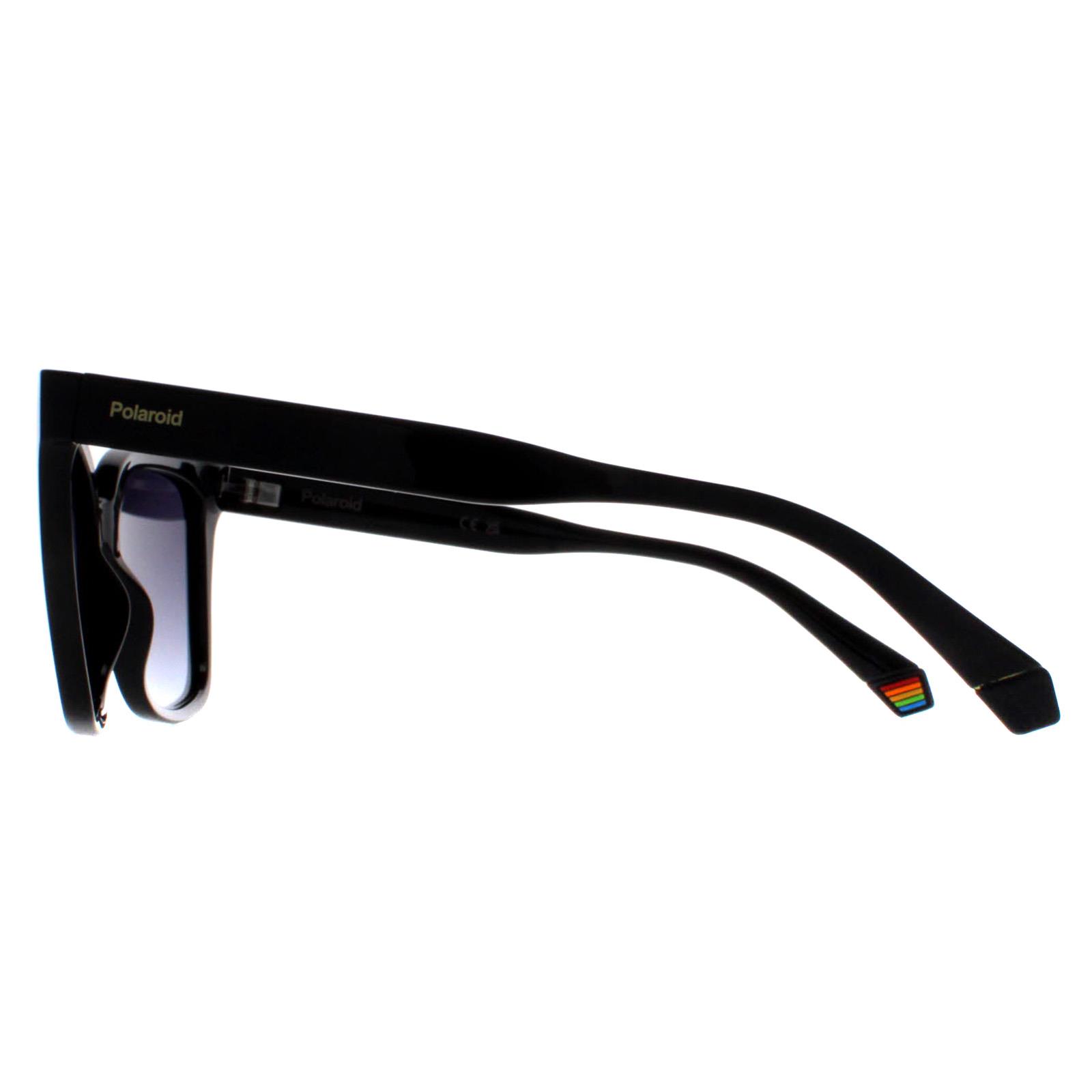 Black Cat Eye Black Grey Gradient Polarized PLD 6192/S, Image 3 of 4