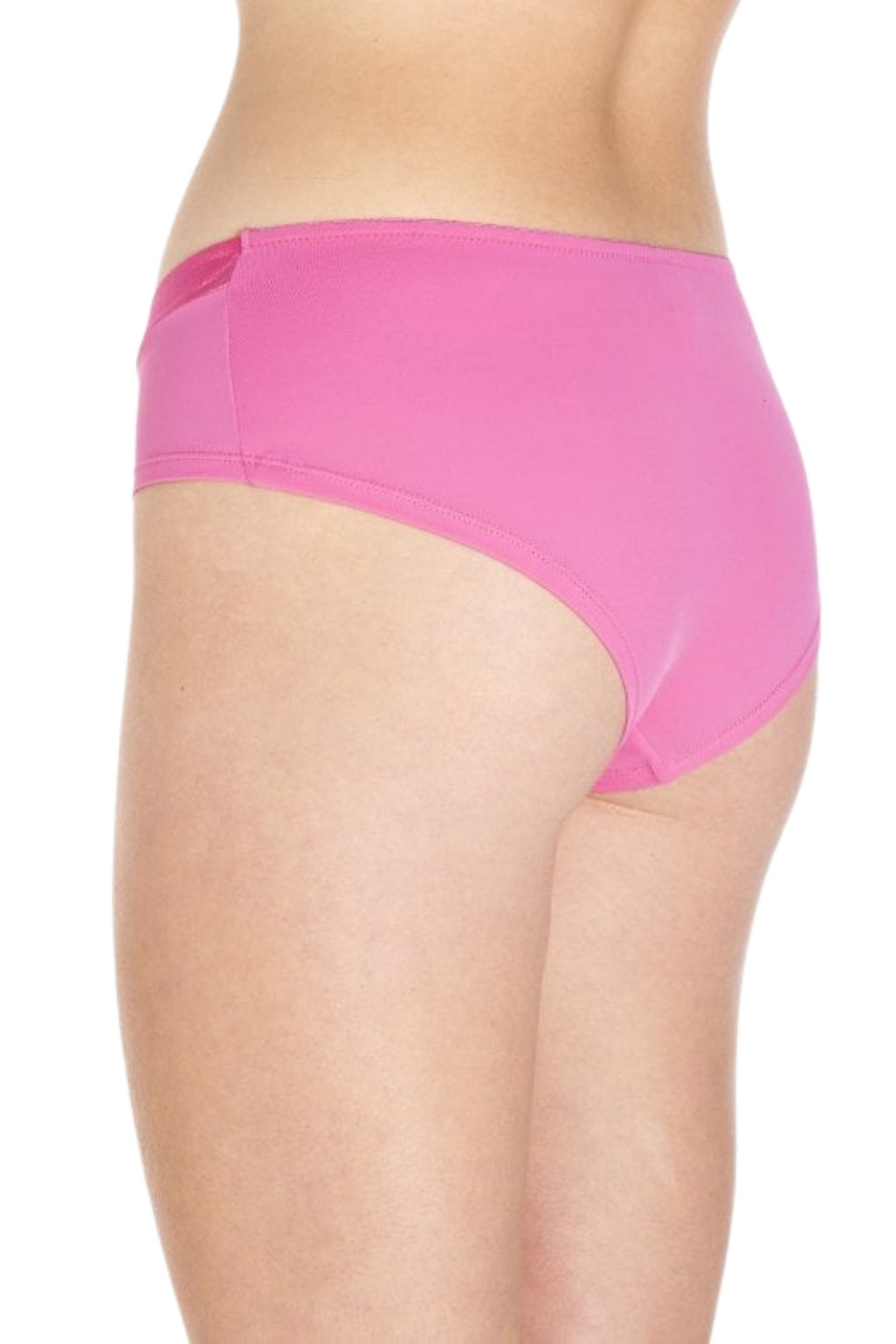 Pink Camille Lingerie Pink 3 Pack Midi Boxer Shorts, Image 2 of 4