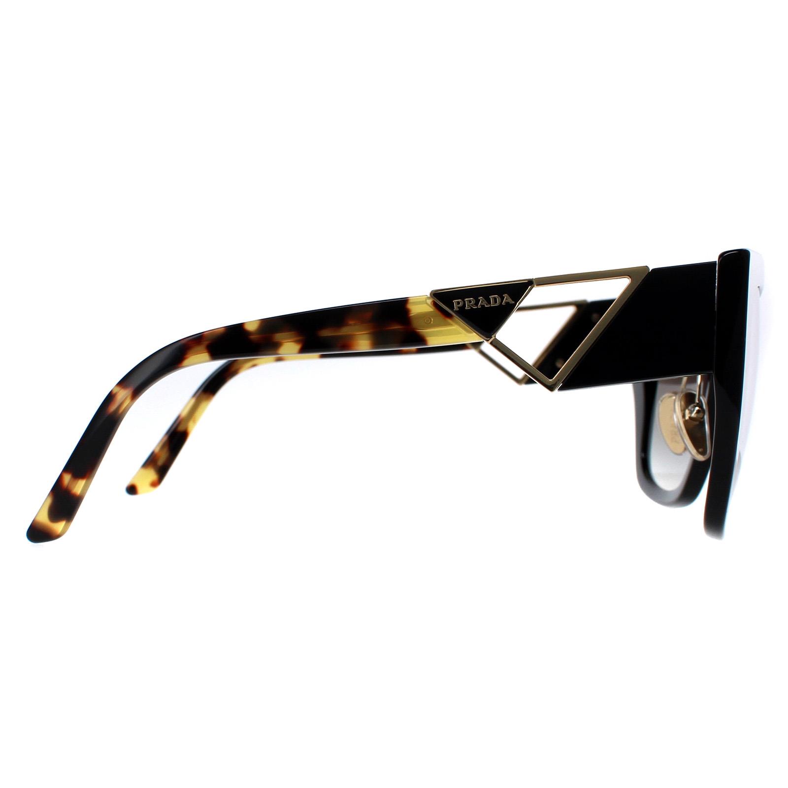 Black Prada Black Square Black and Tortoise Grey Gradient PR21YS, Image 4 of 8