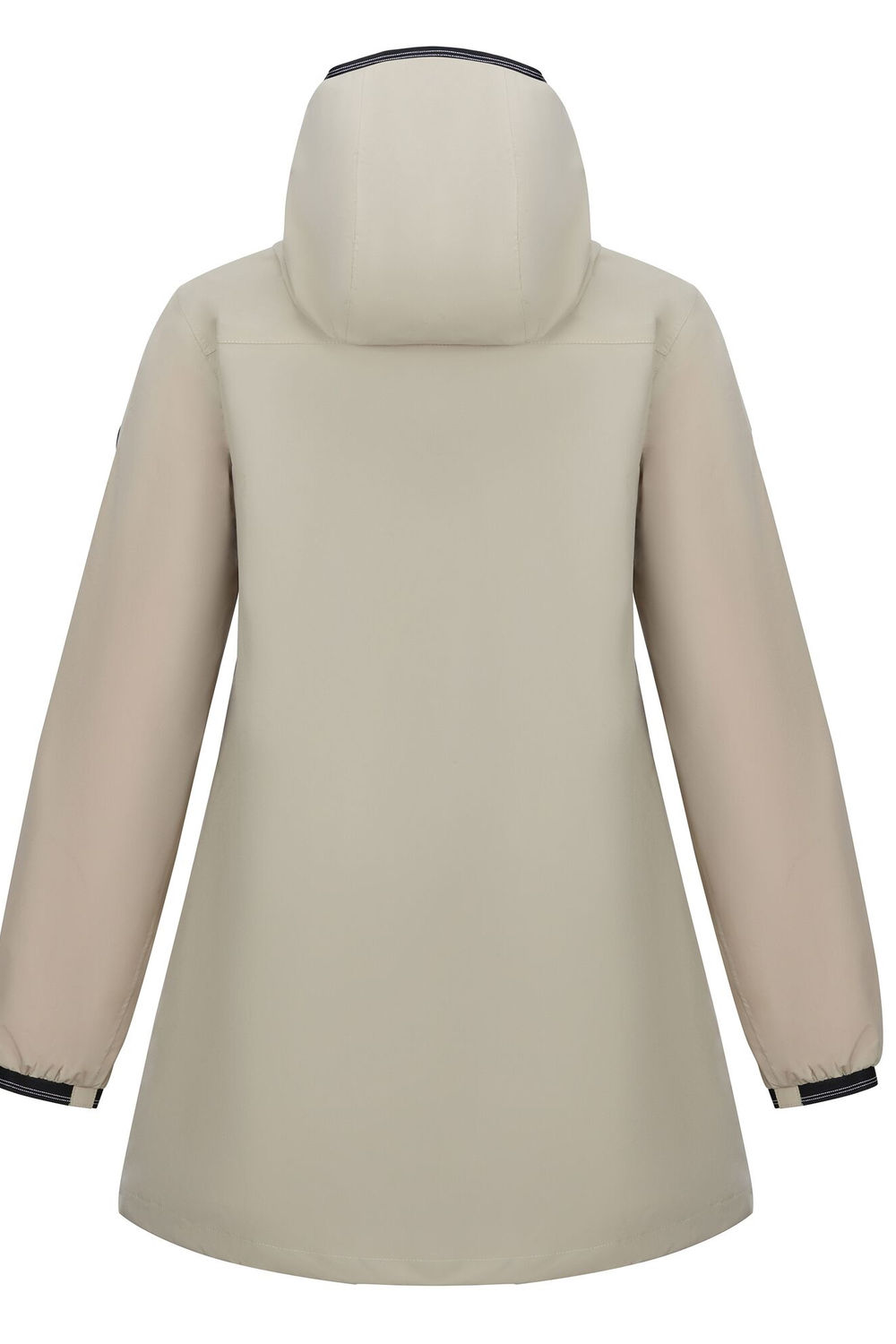 Ecru Regatta Ecru Lenika Waterproof Jacket, Image 2 of 5