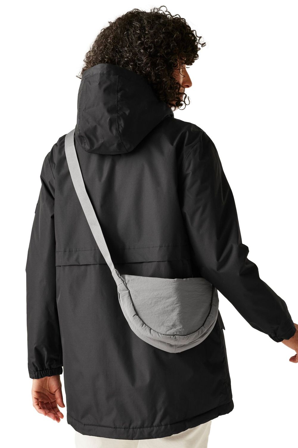 Black Brielly Insulated Waterproof Jacket, Image 4 of 5