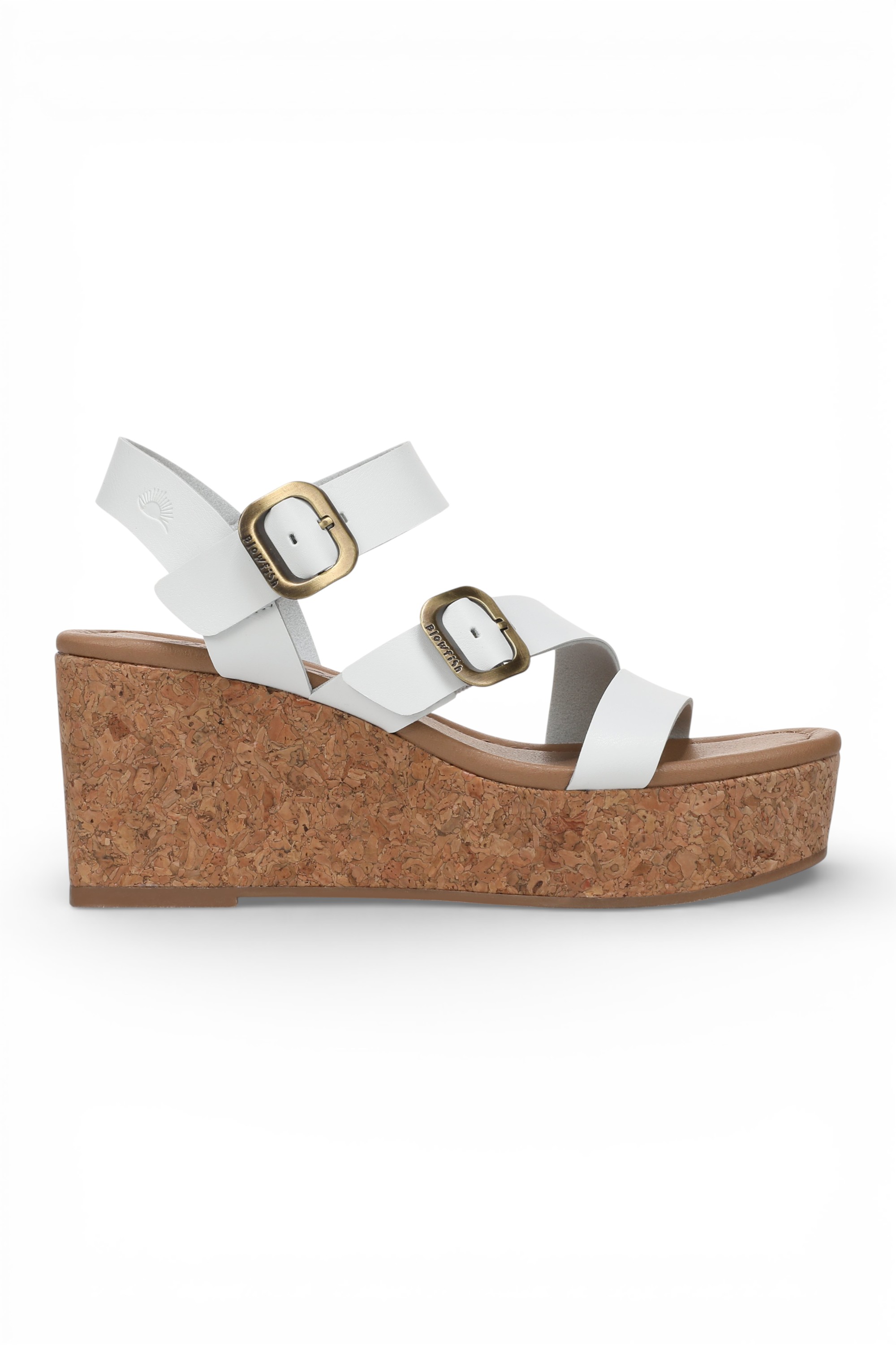 White Womens "Ali" Wedge Espadrille Heel Sandals, Image 2 of 6