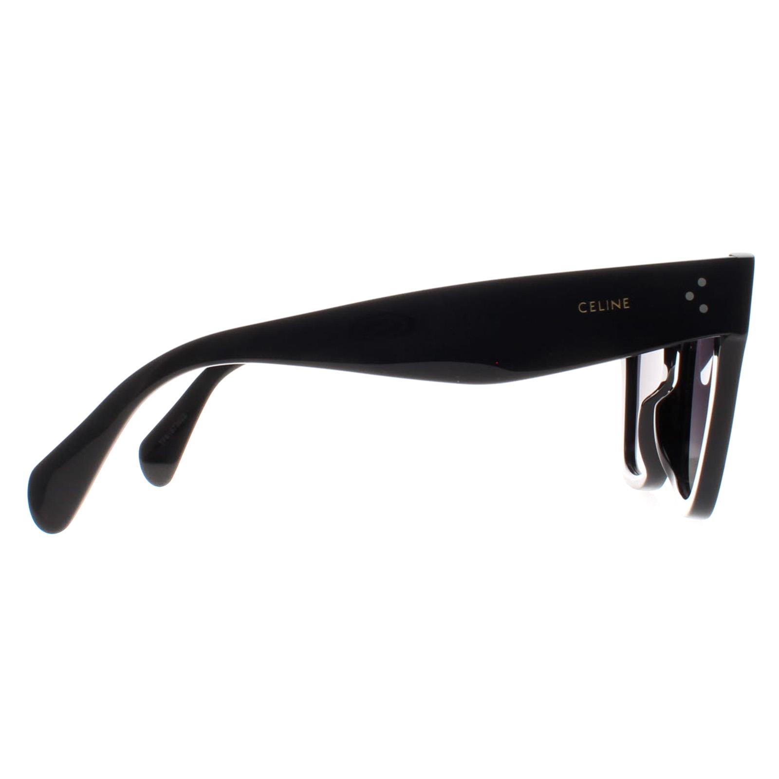 Black Cat Eye Shiny Black Smoke Polarized Catherine CL4004IN, Image 4 of 4