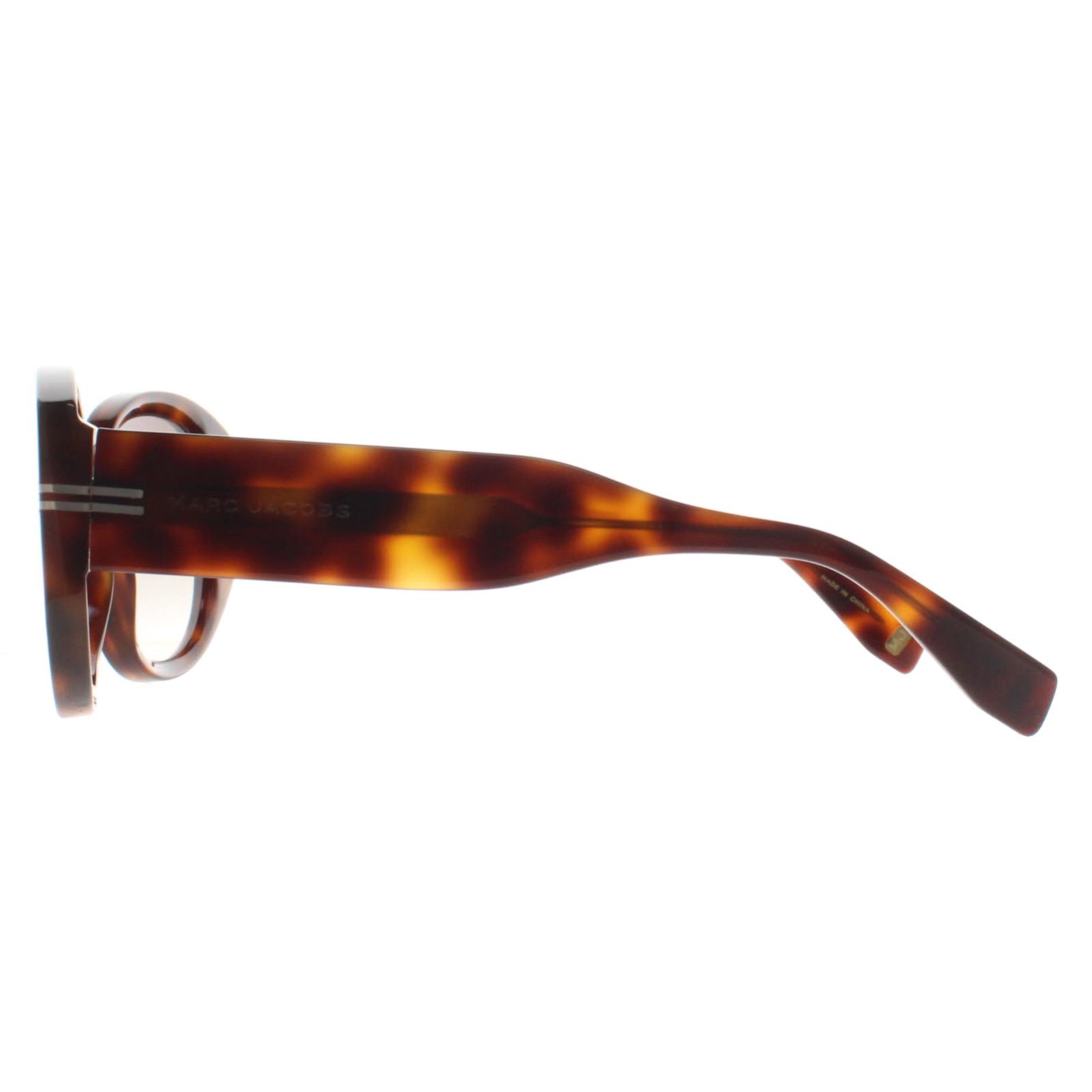 Brown Marc Jacobs Brown Oval Havana Brown Gradient MJ 1052/S, Image 3 of 4