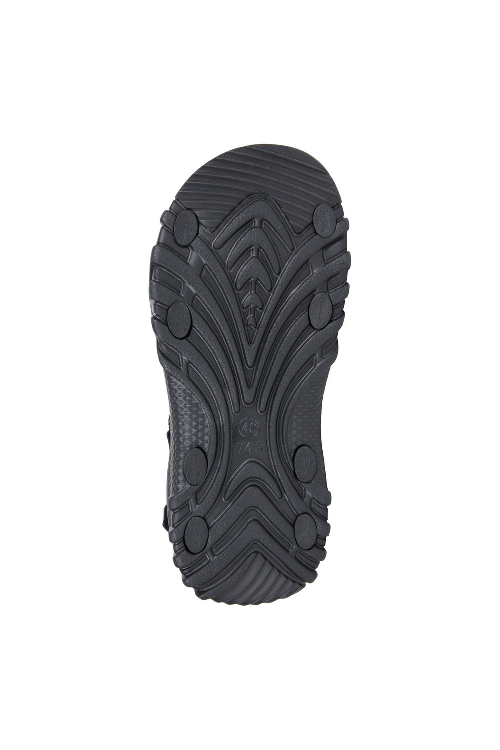 Black Cyprus Chevron Sandals, Image 6 of 6