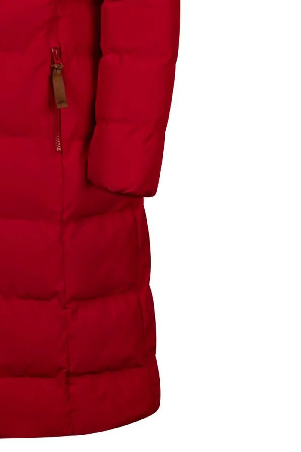 Red Audrey Padded Jacket, Image 3 of 5