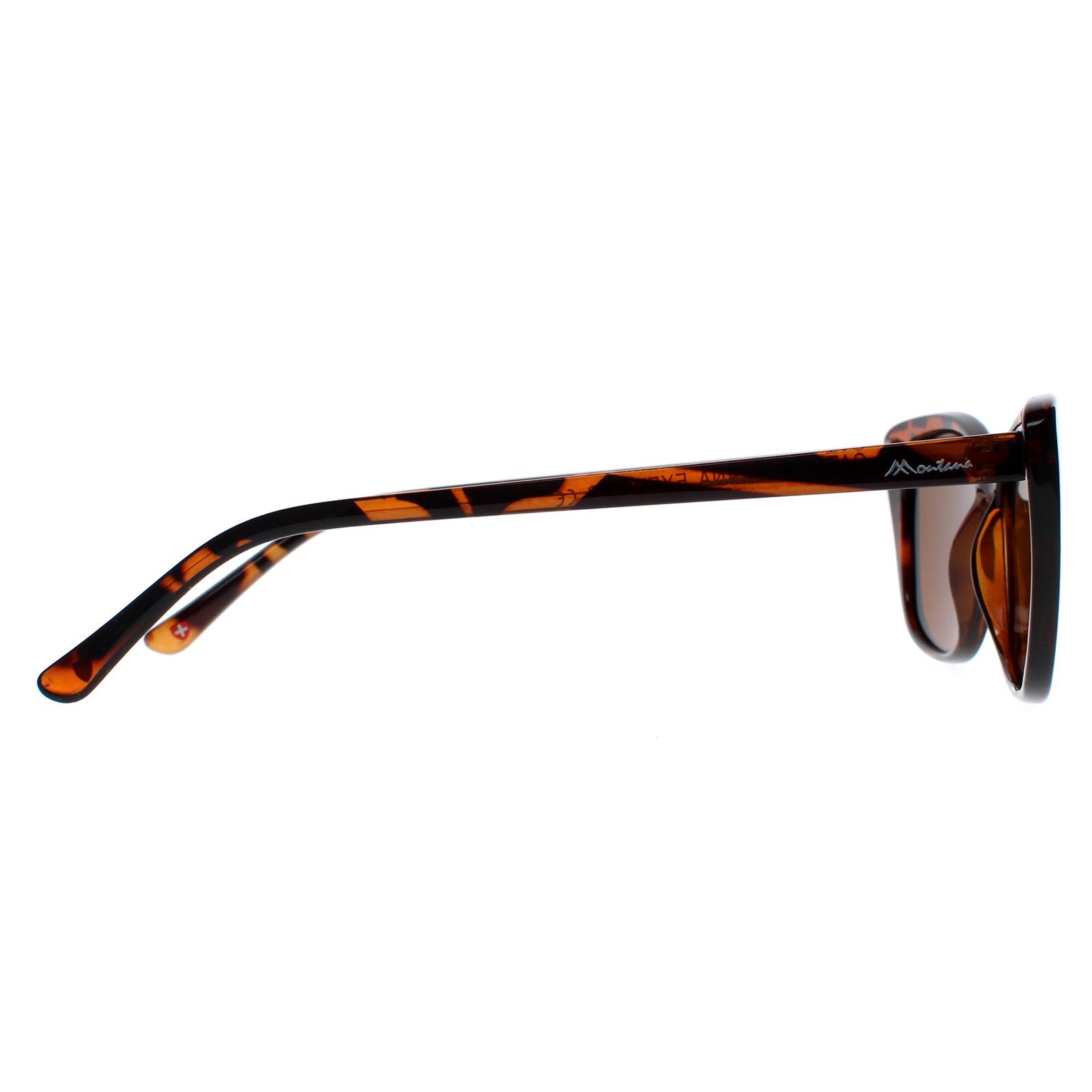 Brown Montana Brown Cat Eye Tortoise Brown Polarized MP42, Image 4 of 4
