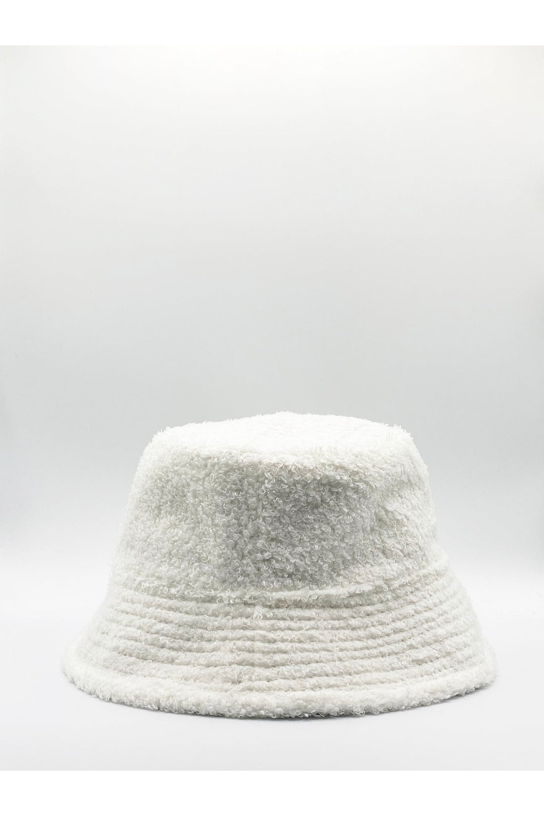 Cream SVNX Cream Borg Bucket Hat - Reversible, Image 5 of 5