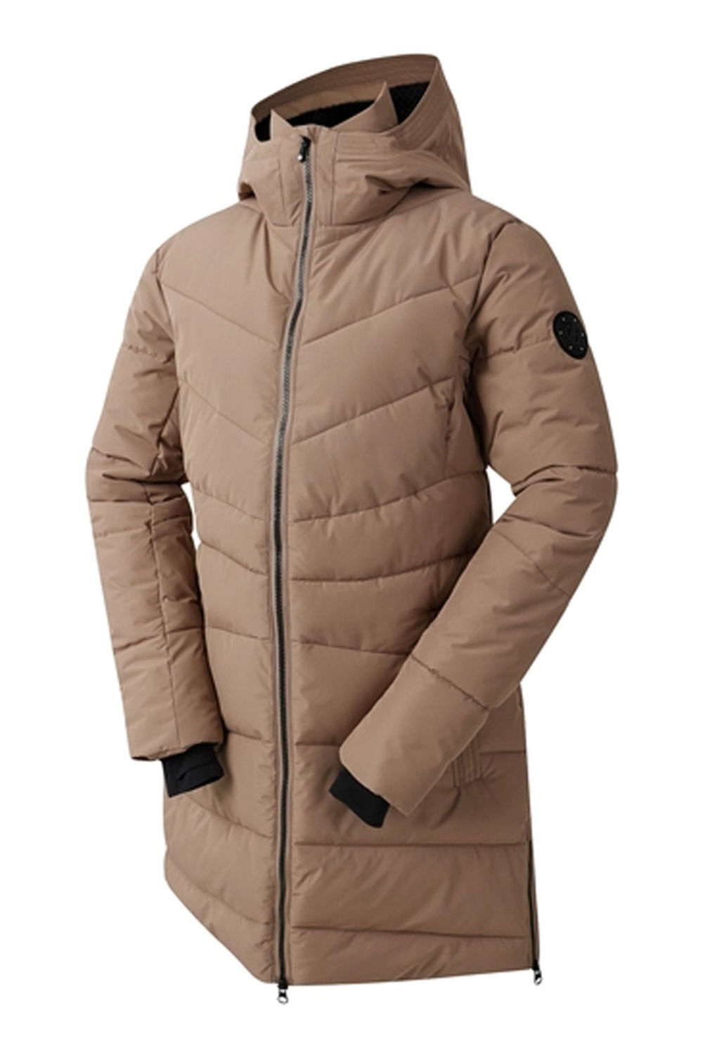 Dark Brown Ski Jacket, Image 3 of 7