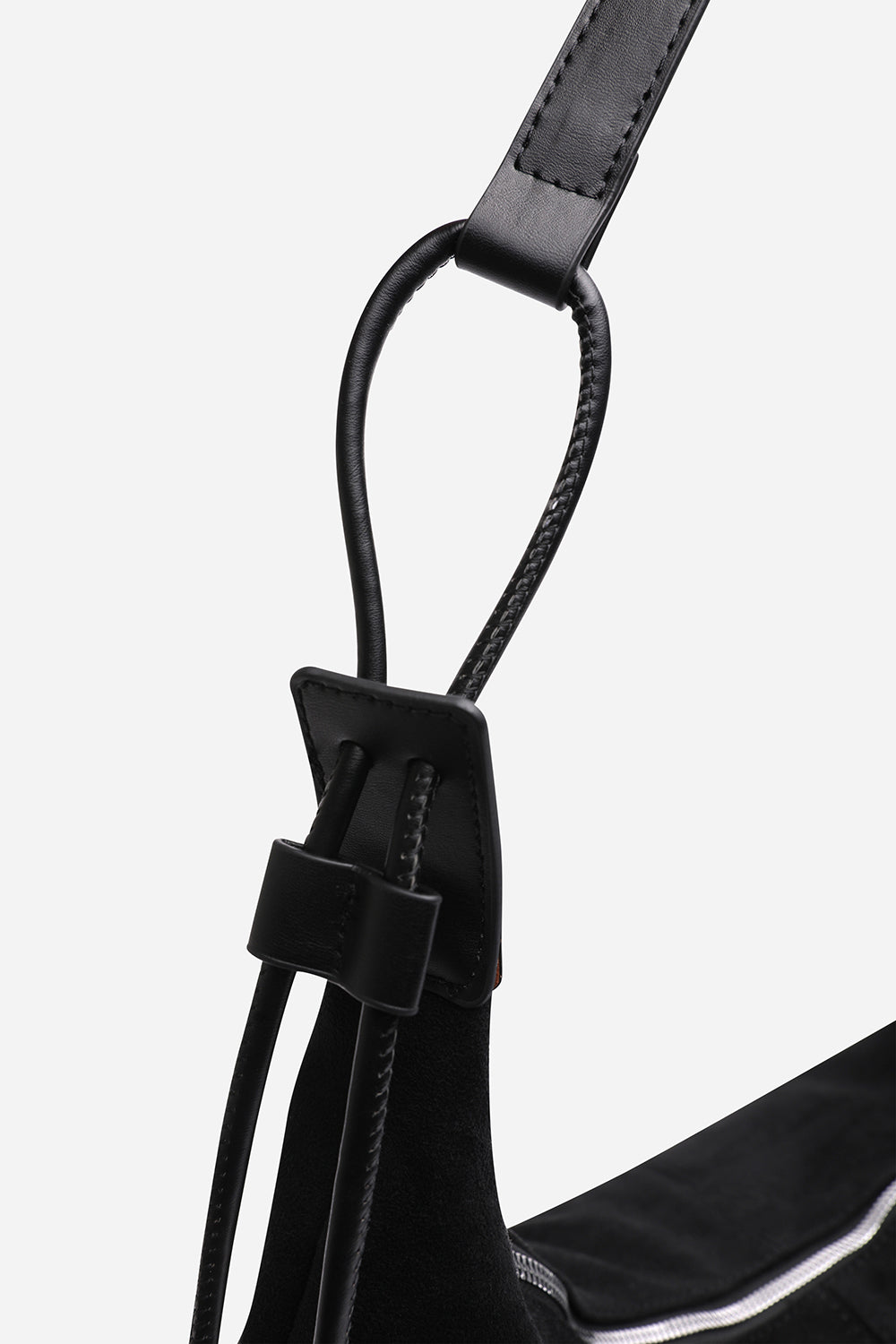 Elysia Slouchy Suede Shoulder Bag, Image 6 of 7