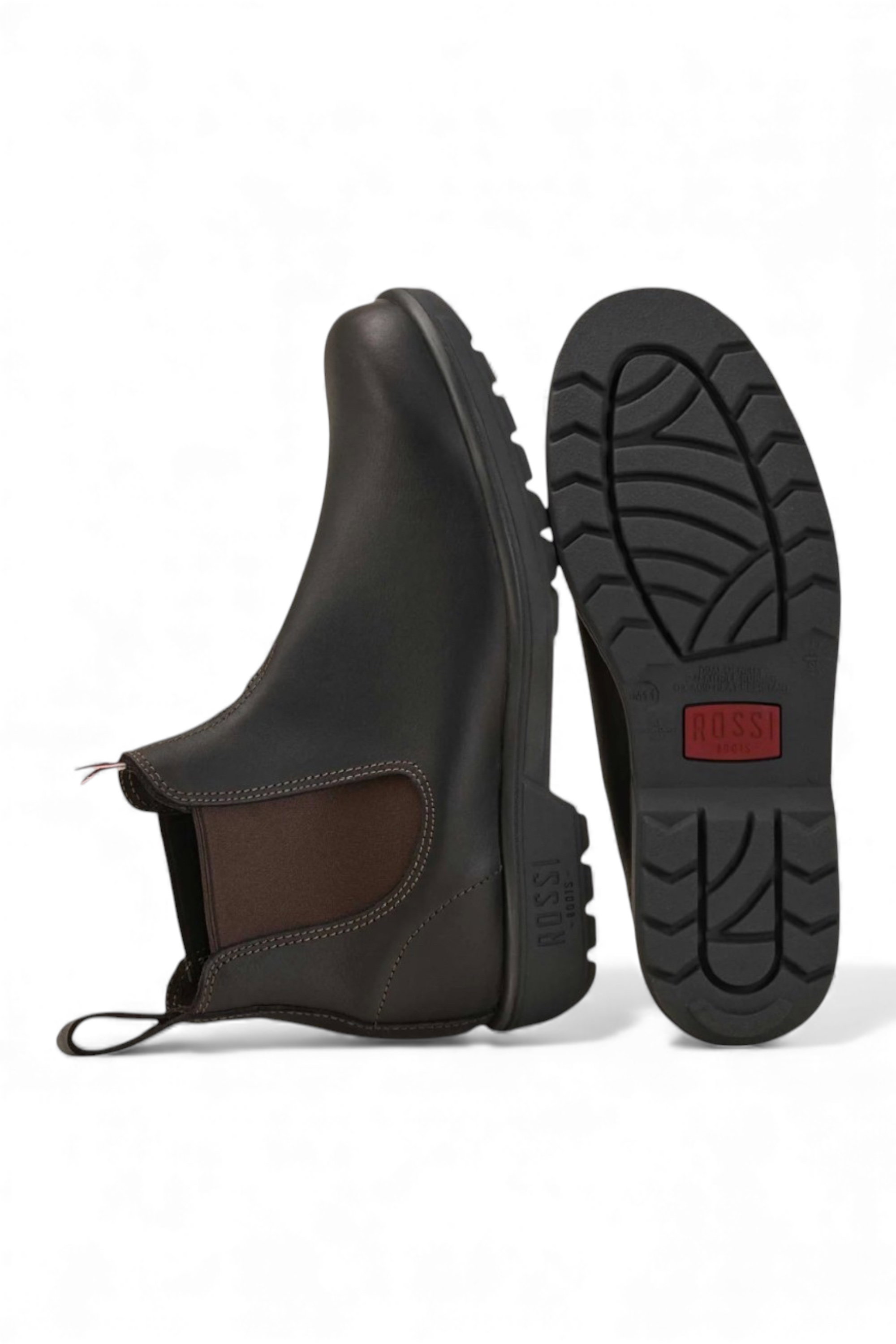Brown Rossi Boots Brown Endura 301 Leather Chelsea Boots, Image 3 of 5