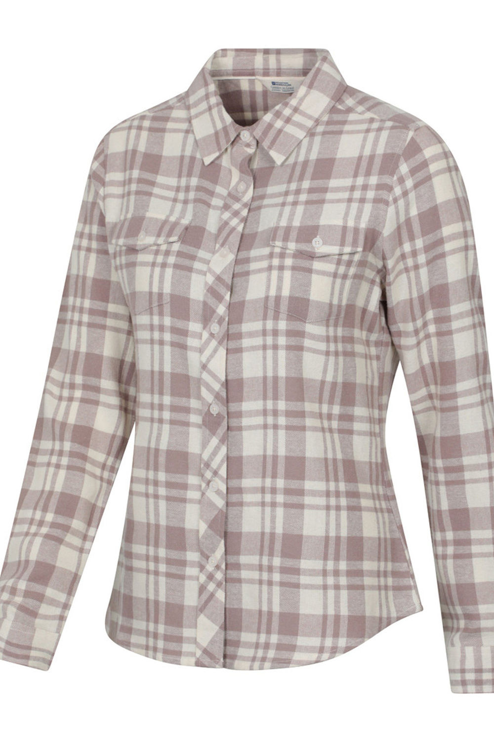 Beige Willow Flannel Shirt, Image 3 of 4