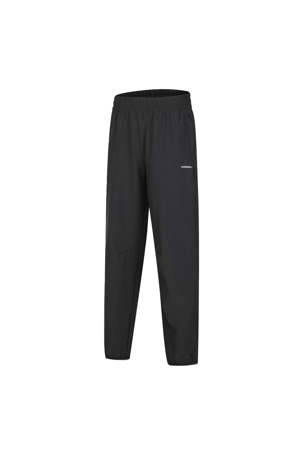 Black Plain Cuffed Trousers, Image 3 of 4