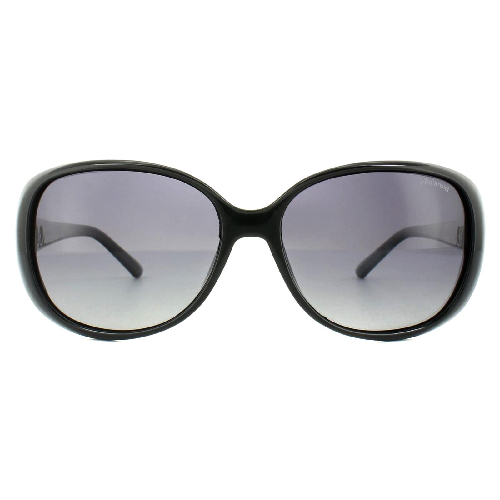 Black Fashion Black Grey Gradient Polarized Sunglasses, Image 1 of 4