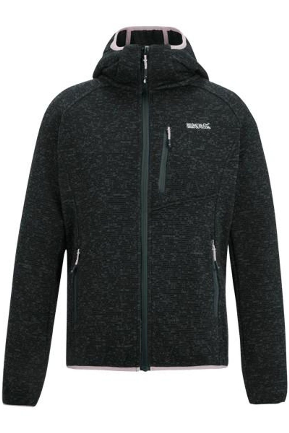 Dark Grey Newhill Hooded Fleece Jacket, Image 1 of 4