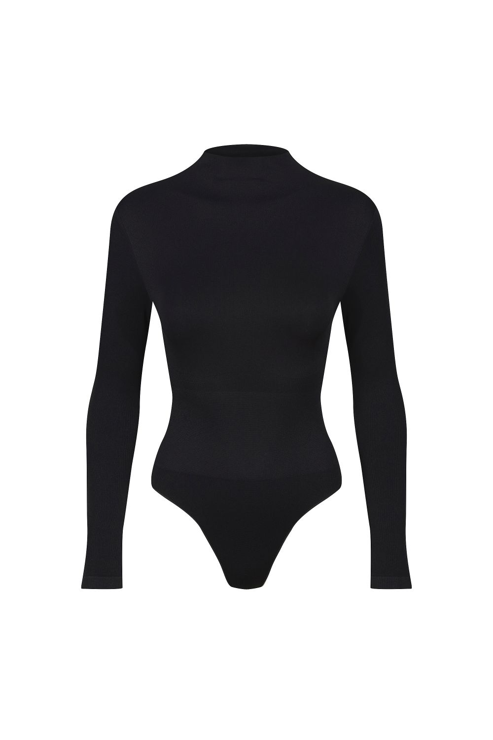 Black Turtle Neck Sculpting Bodysuit