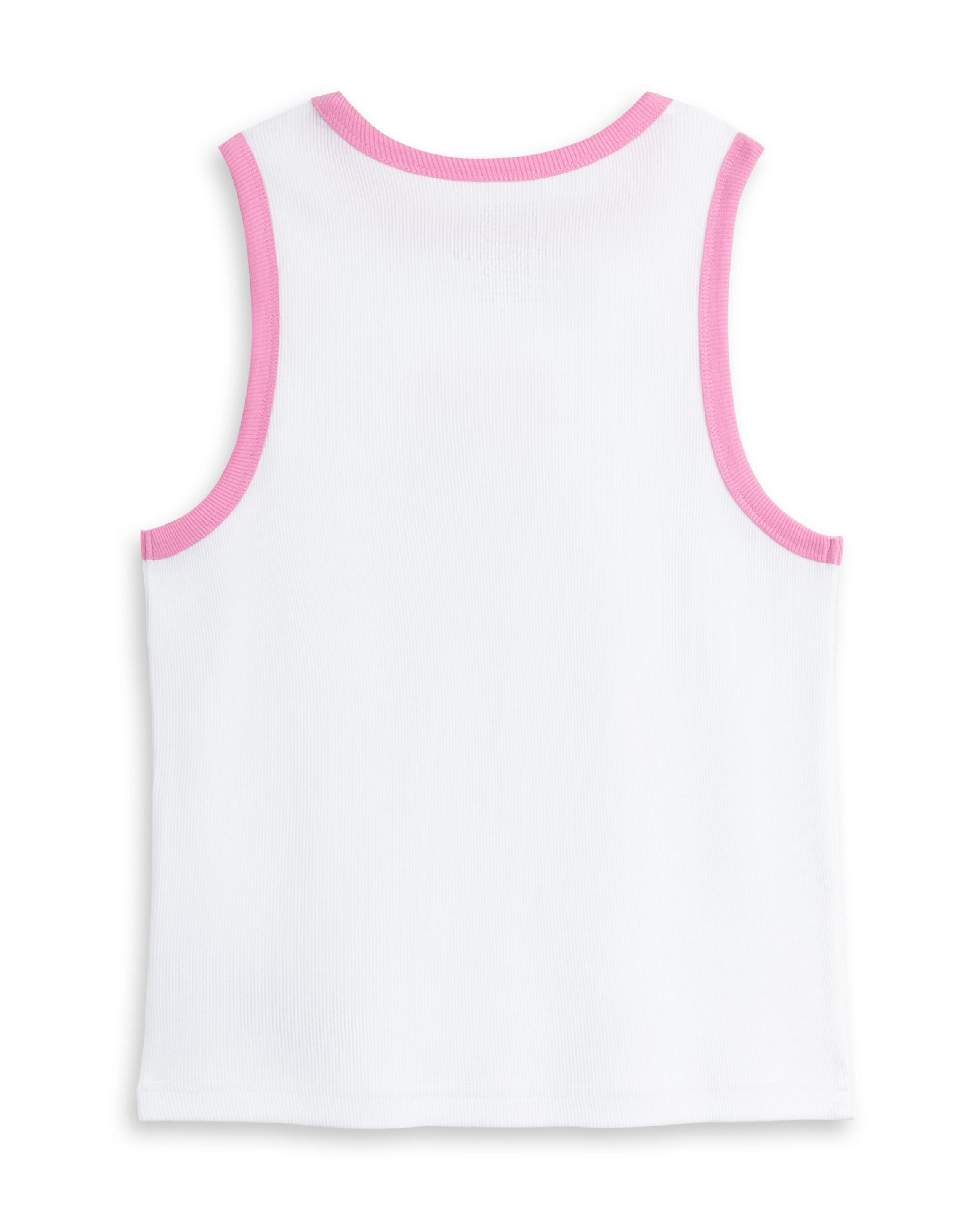 Pink Hello Kitty Vest and Shorts Pyjama Set, Image 2 of 6