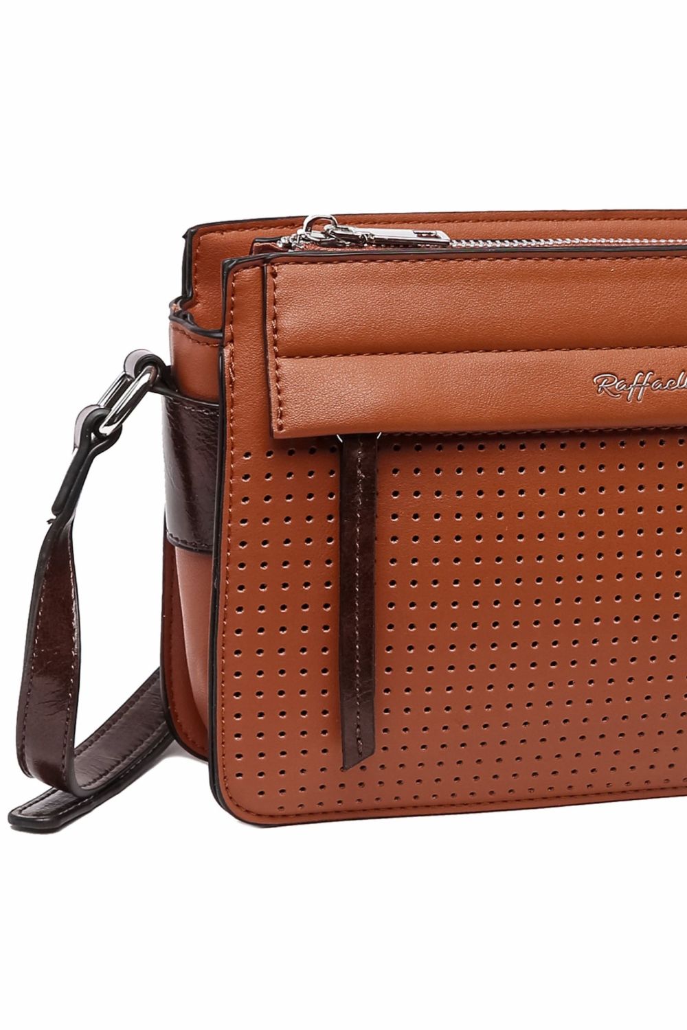 Orange Cross Body Satchel Bag, Image 2 of 2