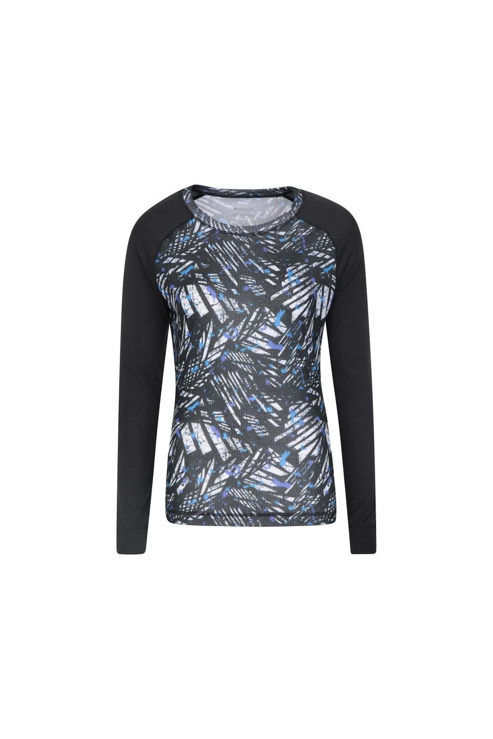 Grey Talus Printed Thermal Top, Image 1 of 3