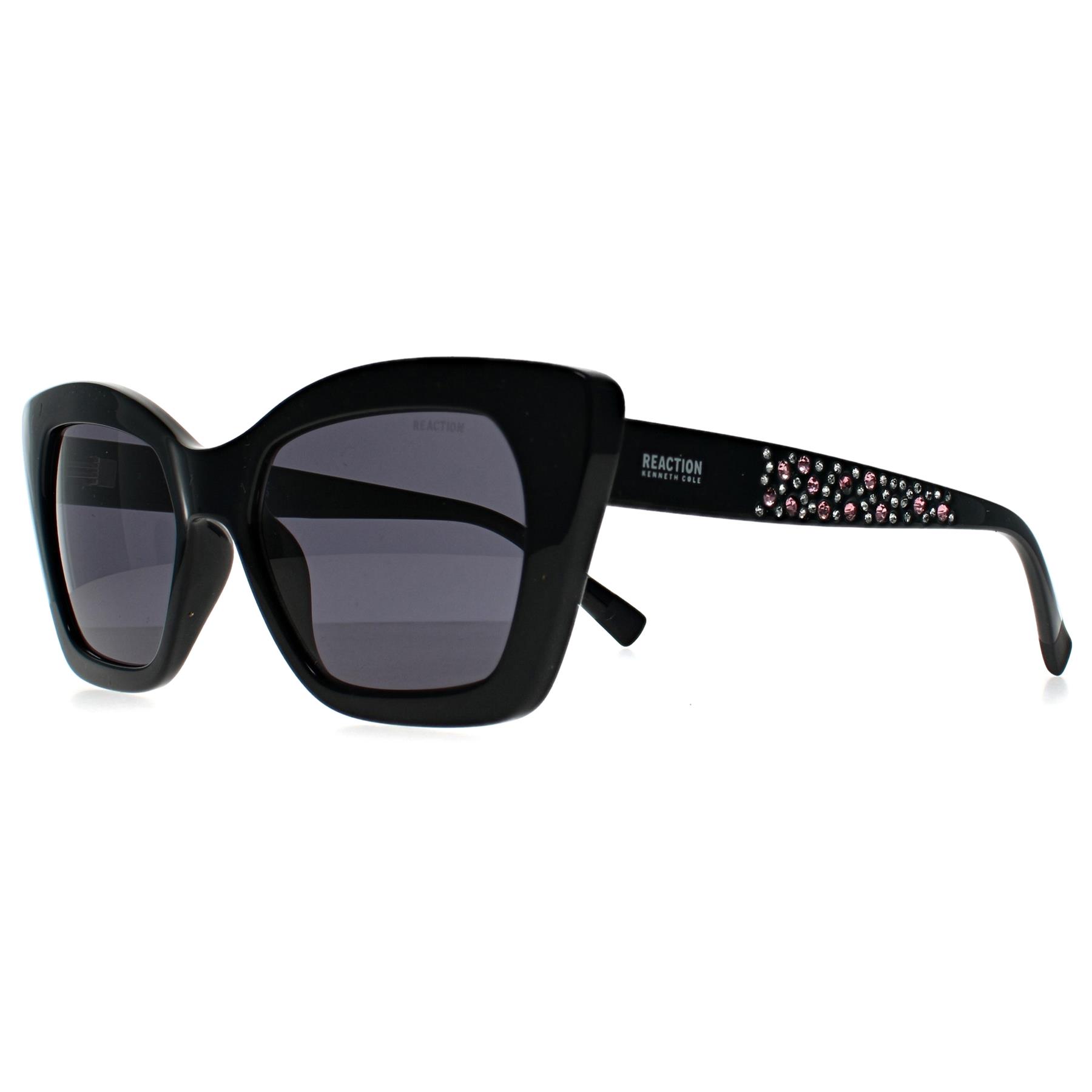 Black Kenneth Cole Black Cat Eye Black Grey RN00015, Image 2 of 3
