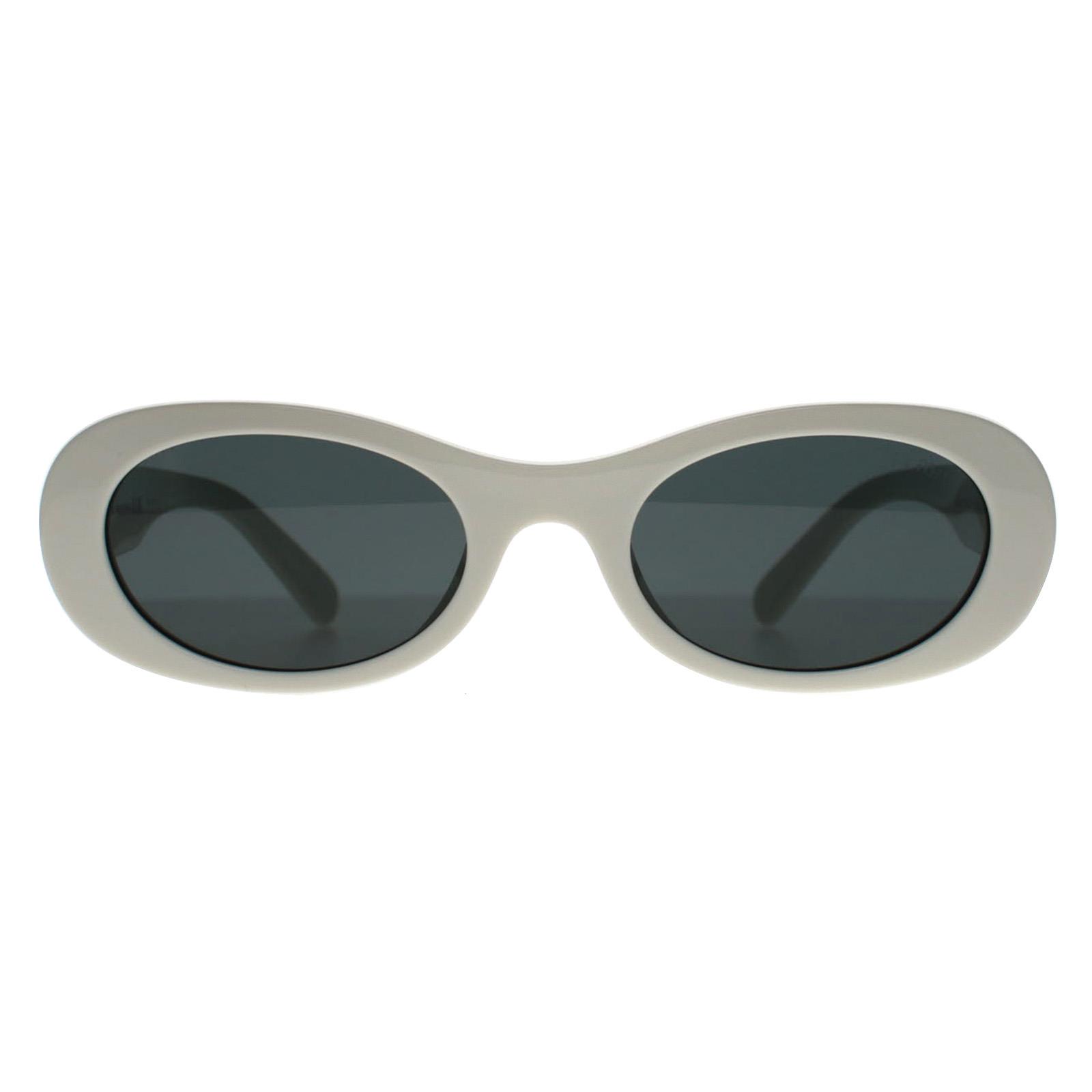 White Oval White Ivory Dark Grey MU06ZS, Image 1 of 3