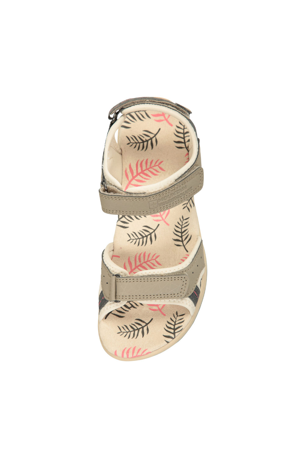 Beige Athens Leaves Sandals, Image 5 of 7