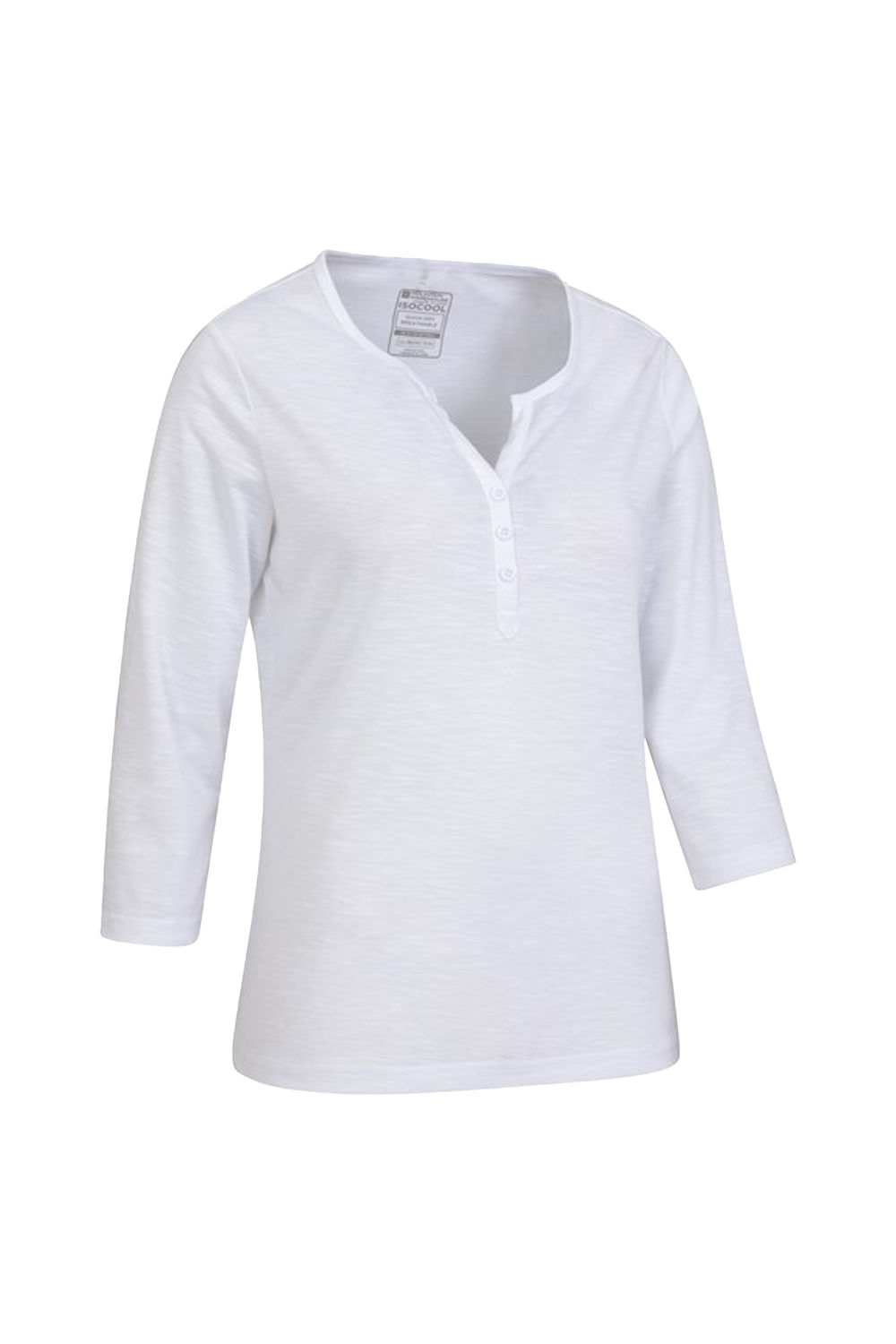 White Paphos Quick Dry UV Protection Top, Image 4 of 4