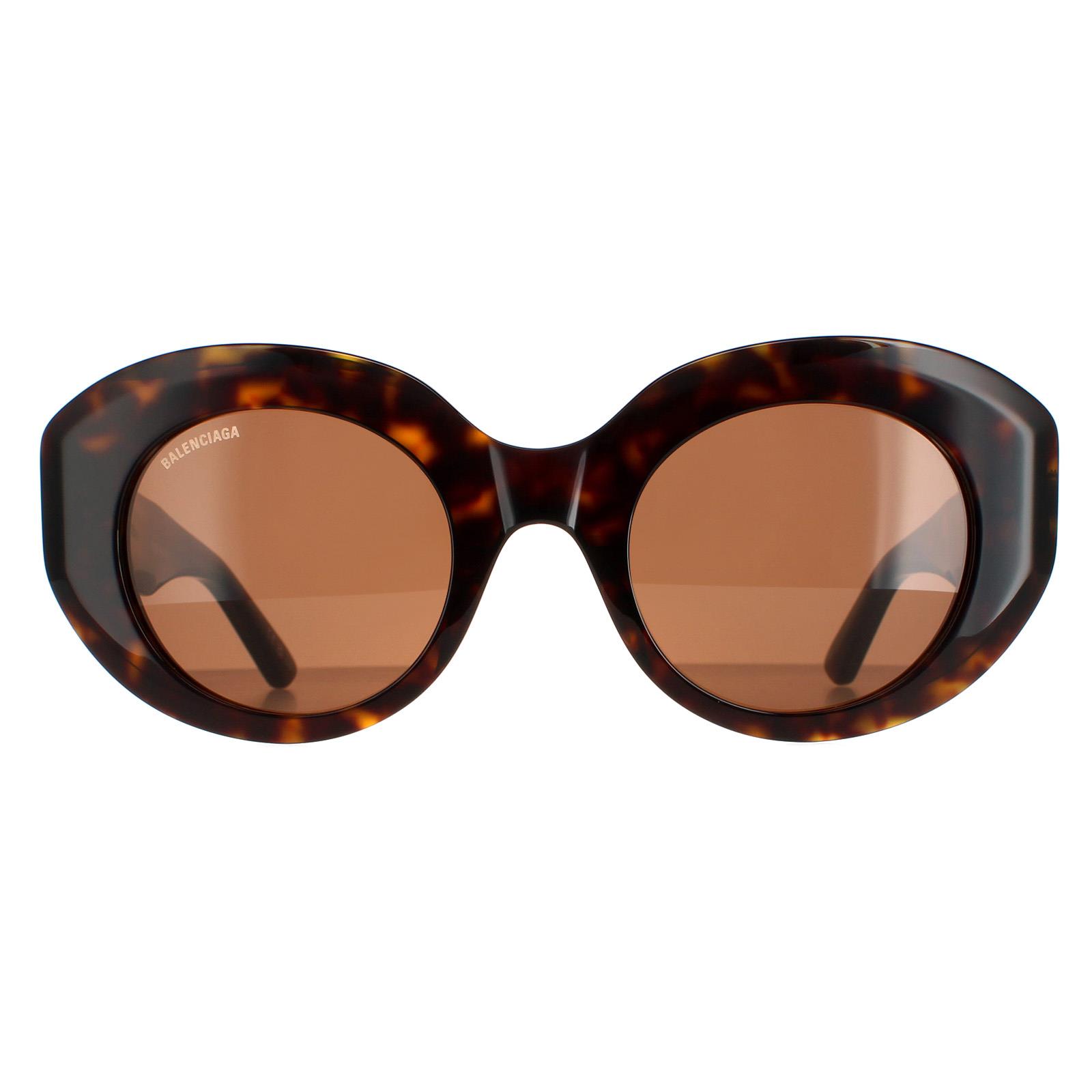 Brown Balenciaga Brown Oval Havana Brown BB0235S, Image 1 of 6