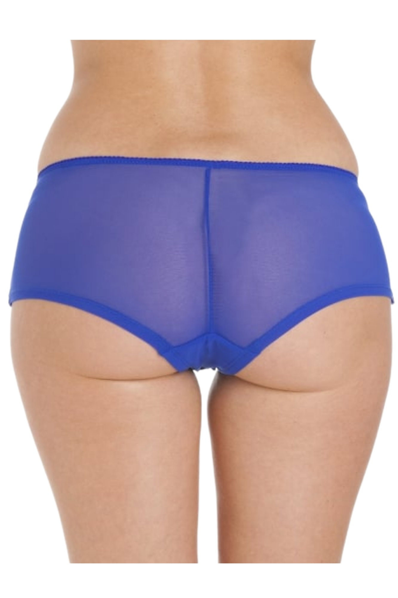 Blue 2 Pack Floral Lace Boxershort, Image 3 of 4