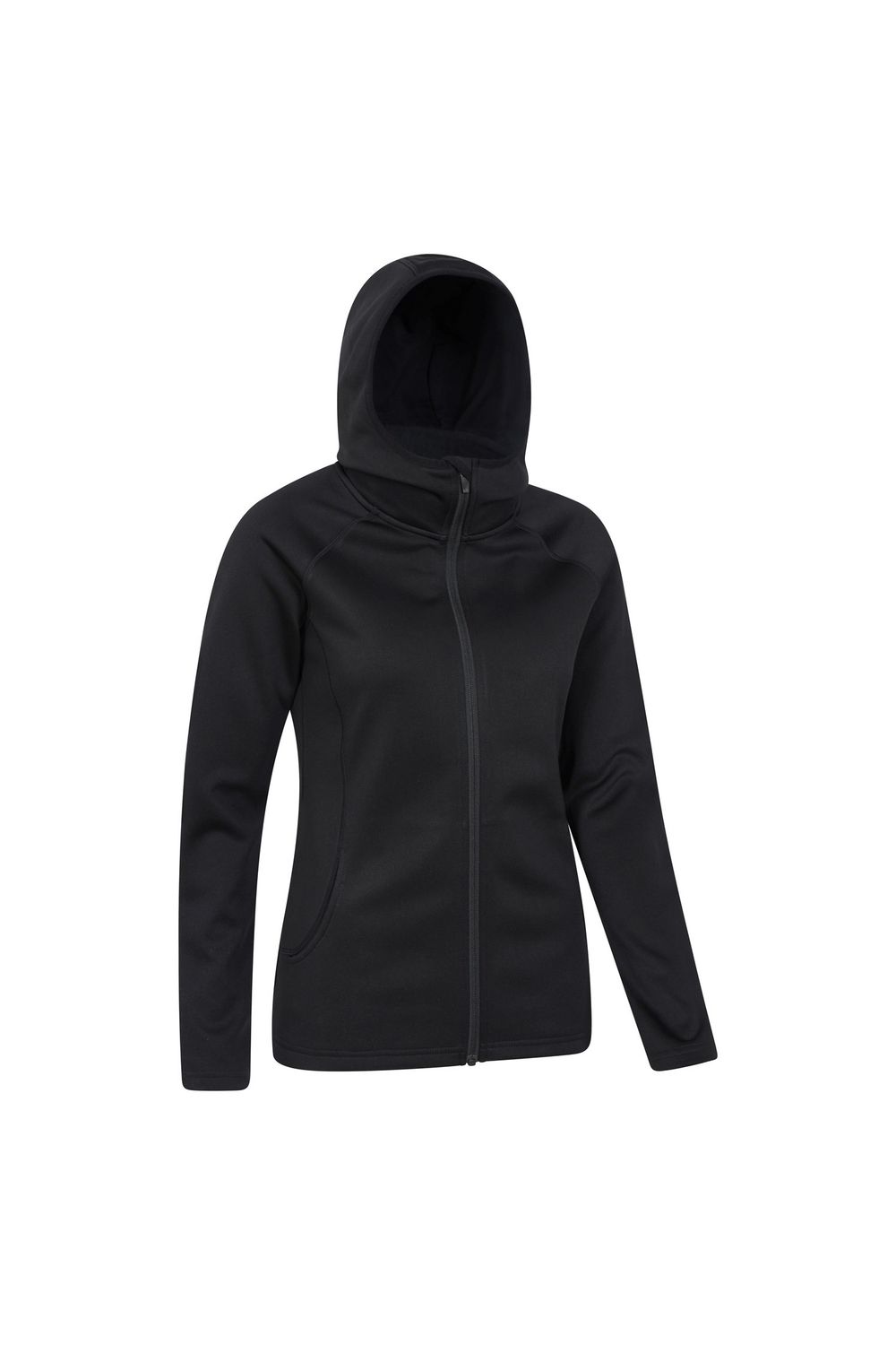 Black Dynamic Chakra IsoCool Full Zip Hoodie, Image 4 of 4