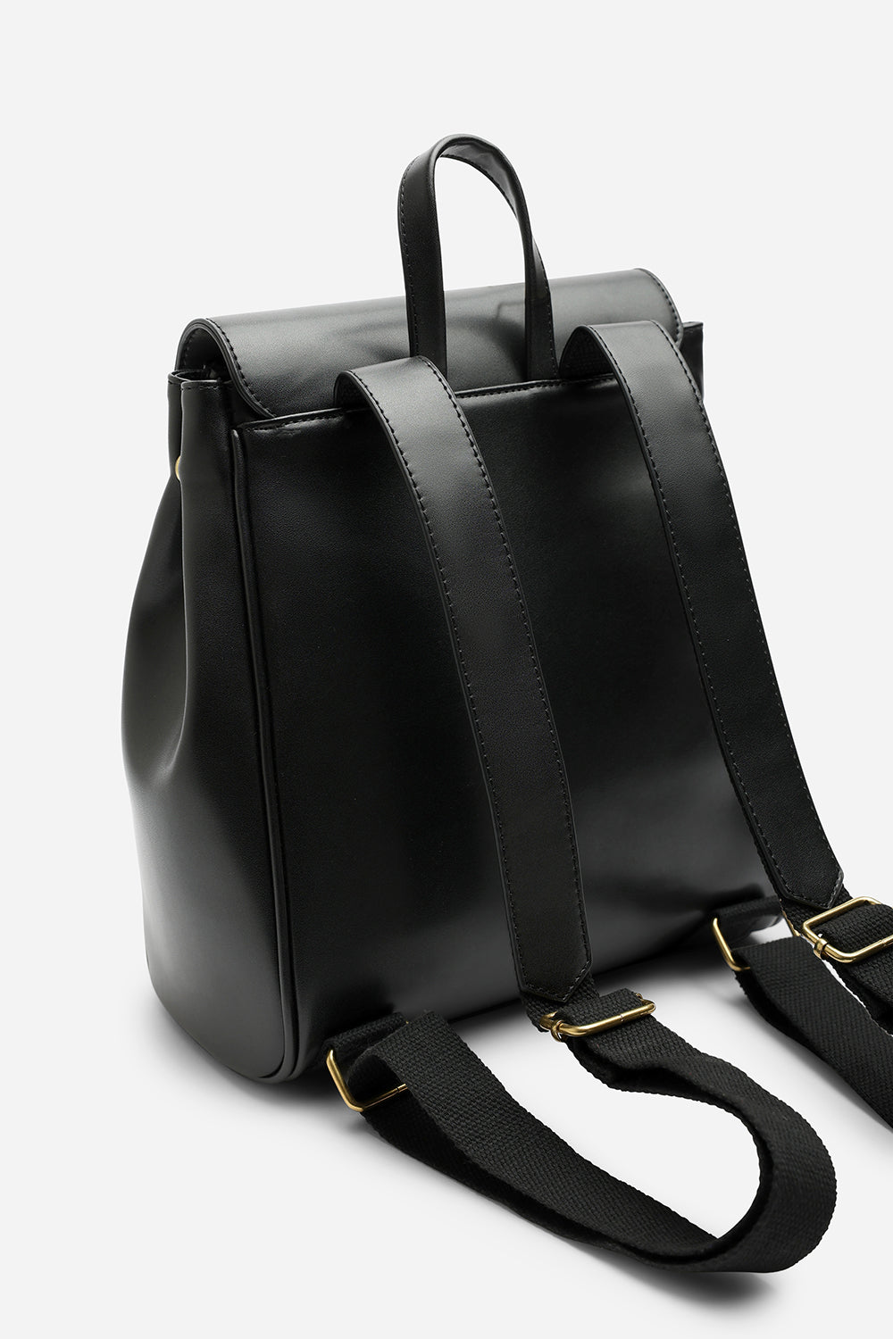 Black Where's That From Black Yusra Bag with Contrast Front Pocket, Image 4 of 7