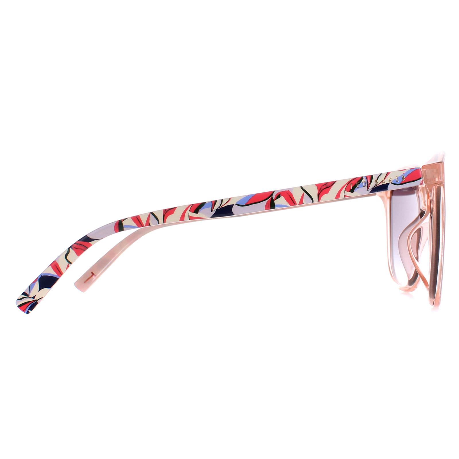 Pink Ted Baker Pink Round Transparent Pink Grey Gradient TB1646 Delfi, Image 4 of 6
